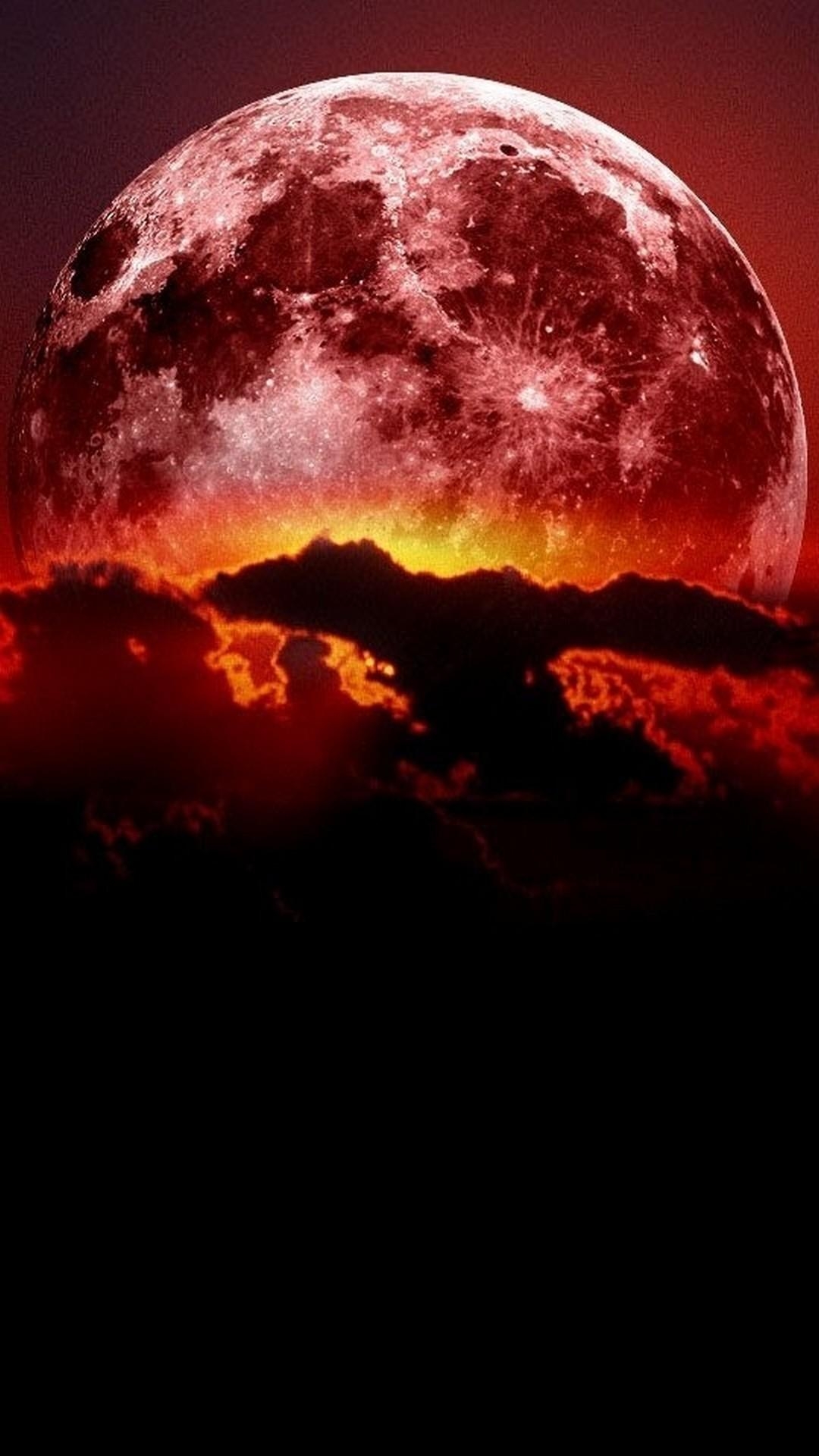 1080x1920 Super Blood Moon Wallpaper Android Android Wallpaper, Phone