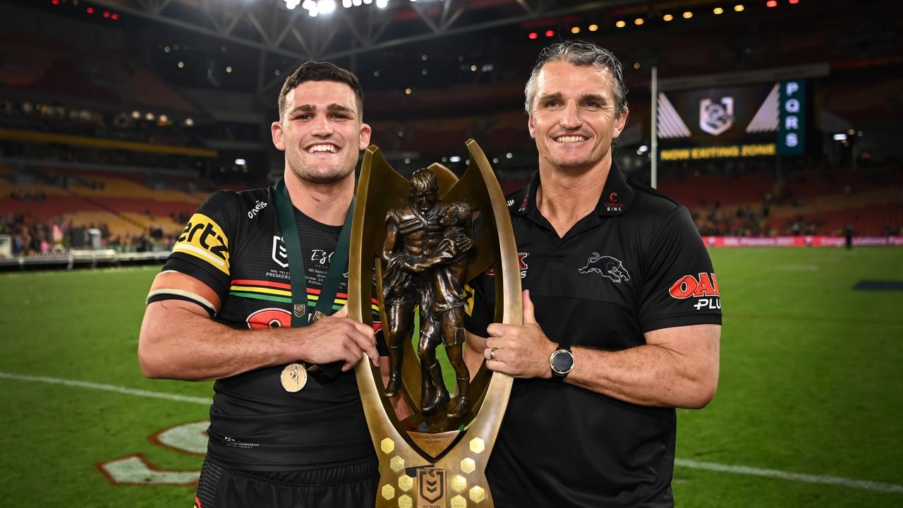 1280x720 Penrith Panthers NRL premiership trophy, Desktop