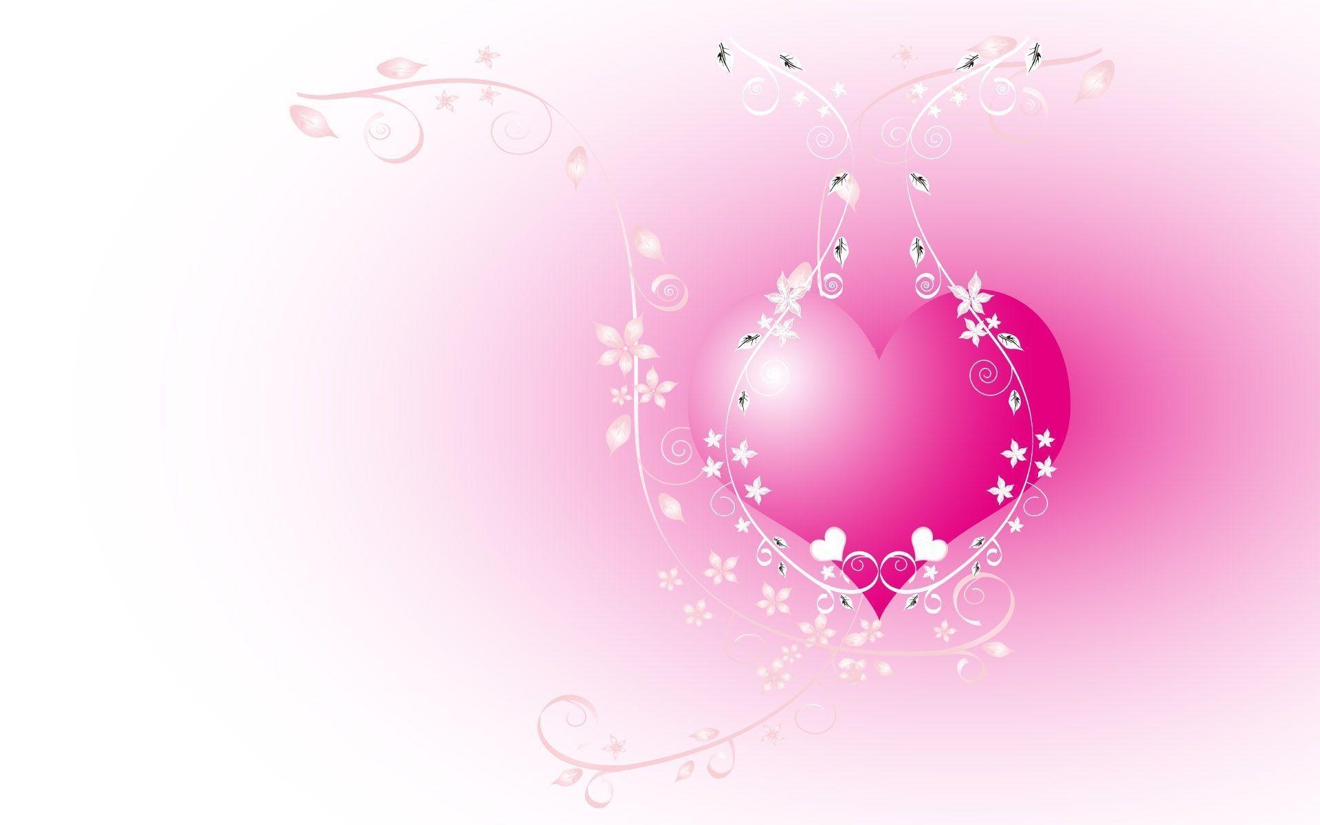 1920x1200 Most Downloaded Pink Hearts Wallpaper Full HD, Desktop