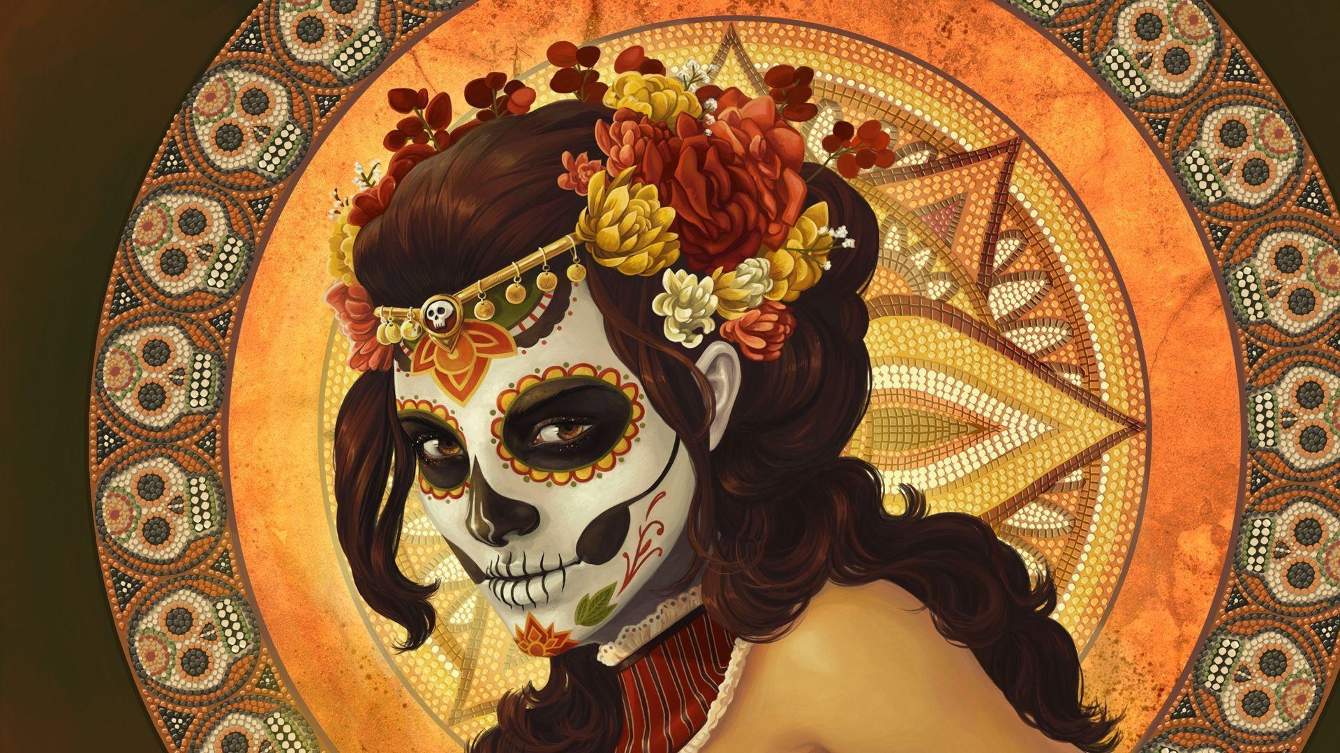 1920x1080 ZHongyaoDQT Graphics: Day Of The Dead Wallpaper,, Desktop