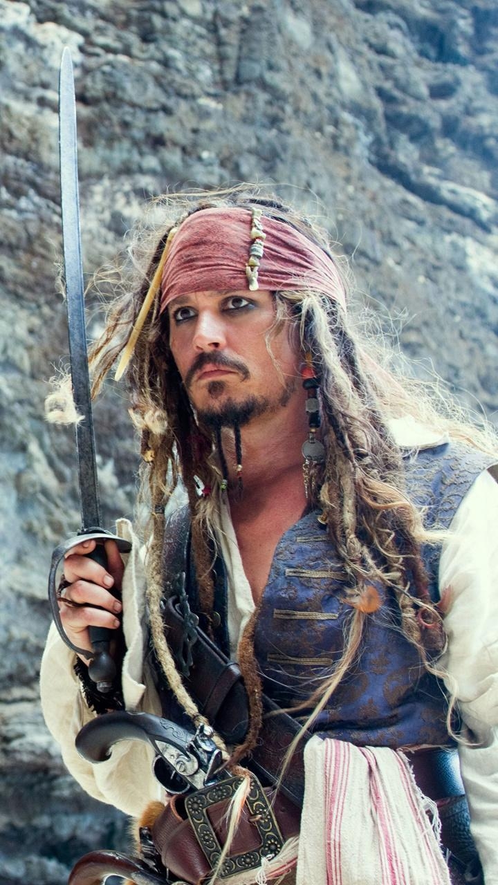 720x1280 Johnny Depp, Pirates of The Caribbean, Recreation, Geology, Phone