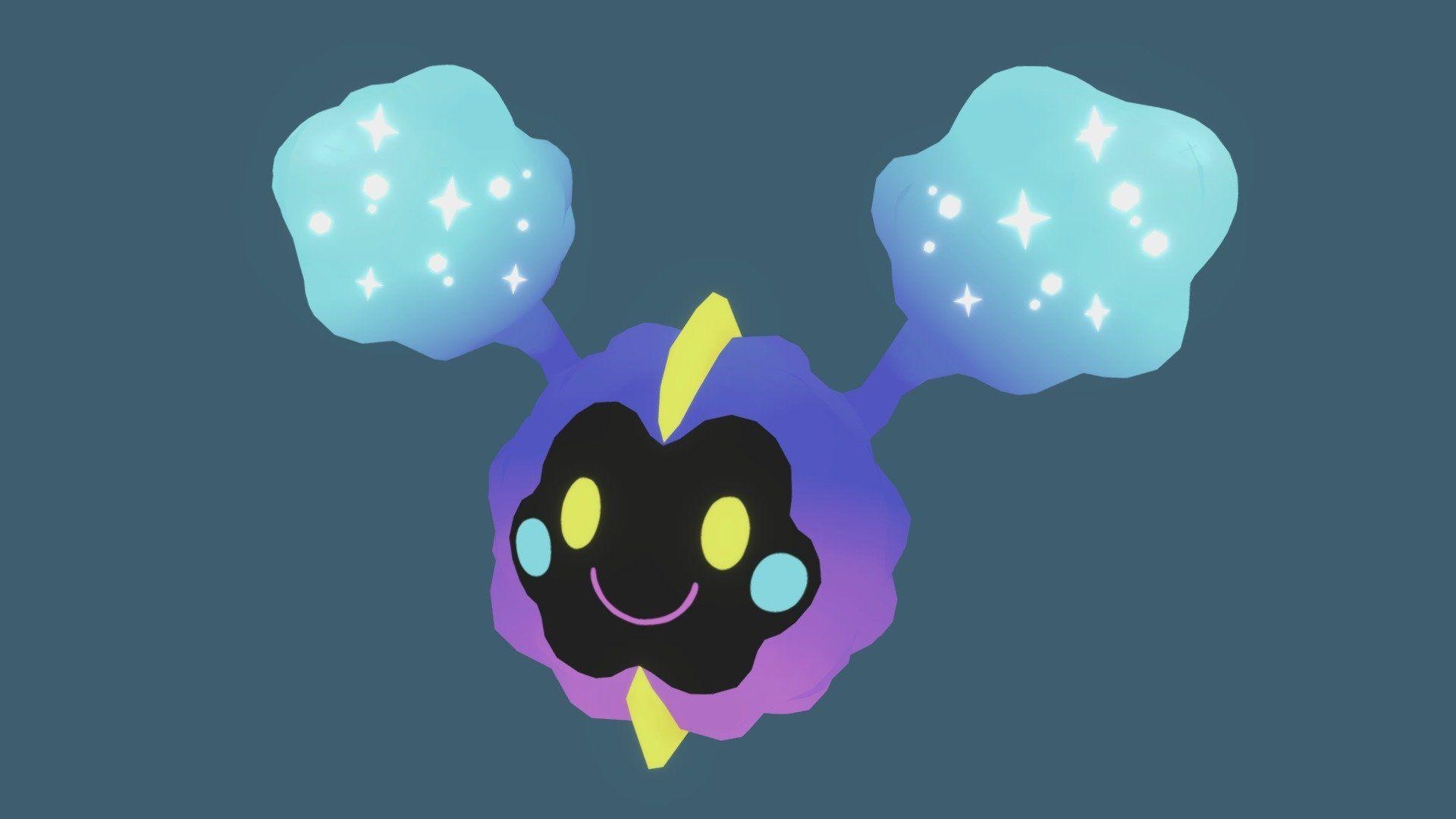 1920x1080 Cosmog Free 3D model, Desktop