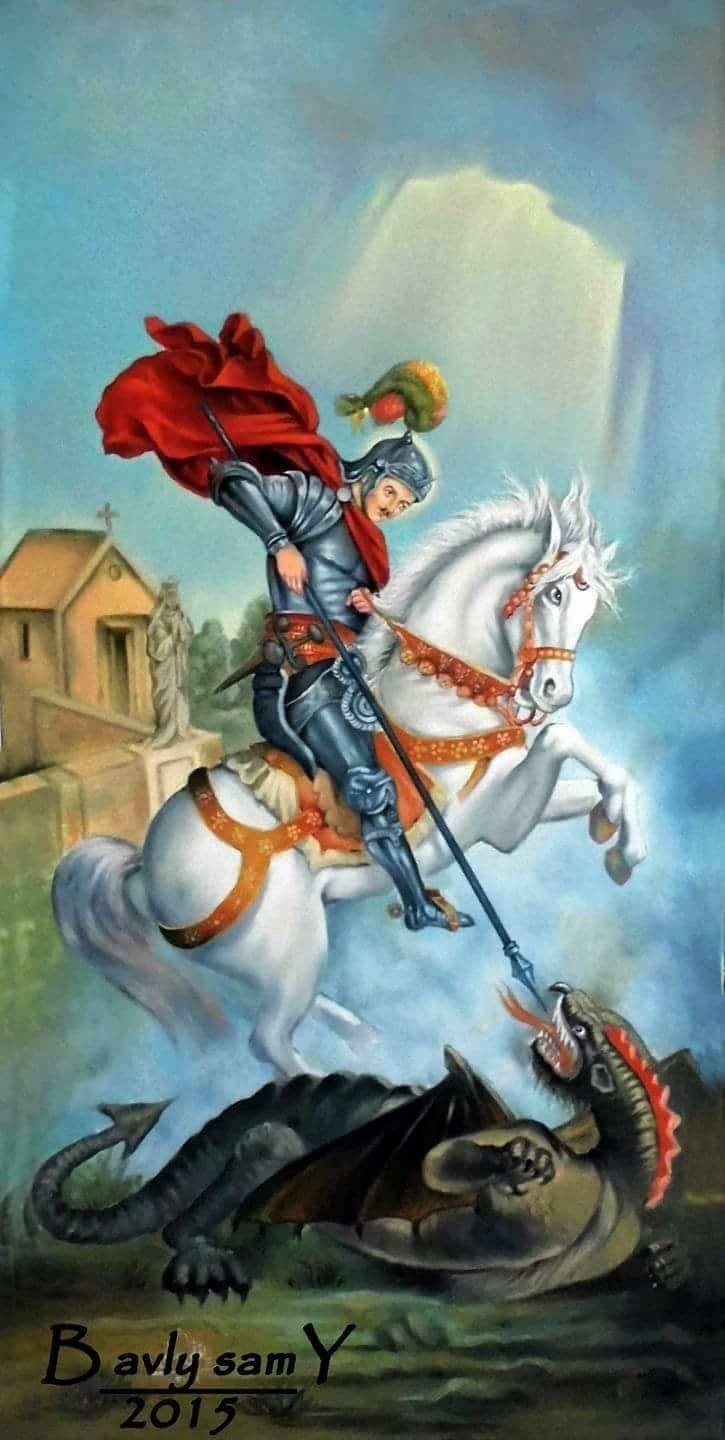 730x1440 [ Sao Jorge George ] ideas. saint george, saint george and the dragon, sao jorge, Phone