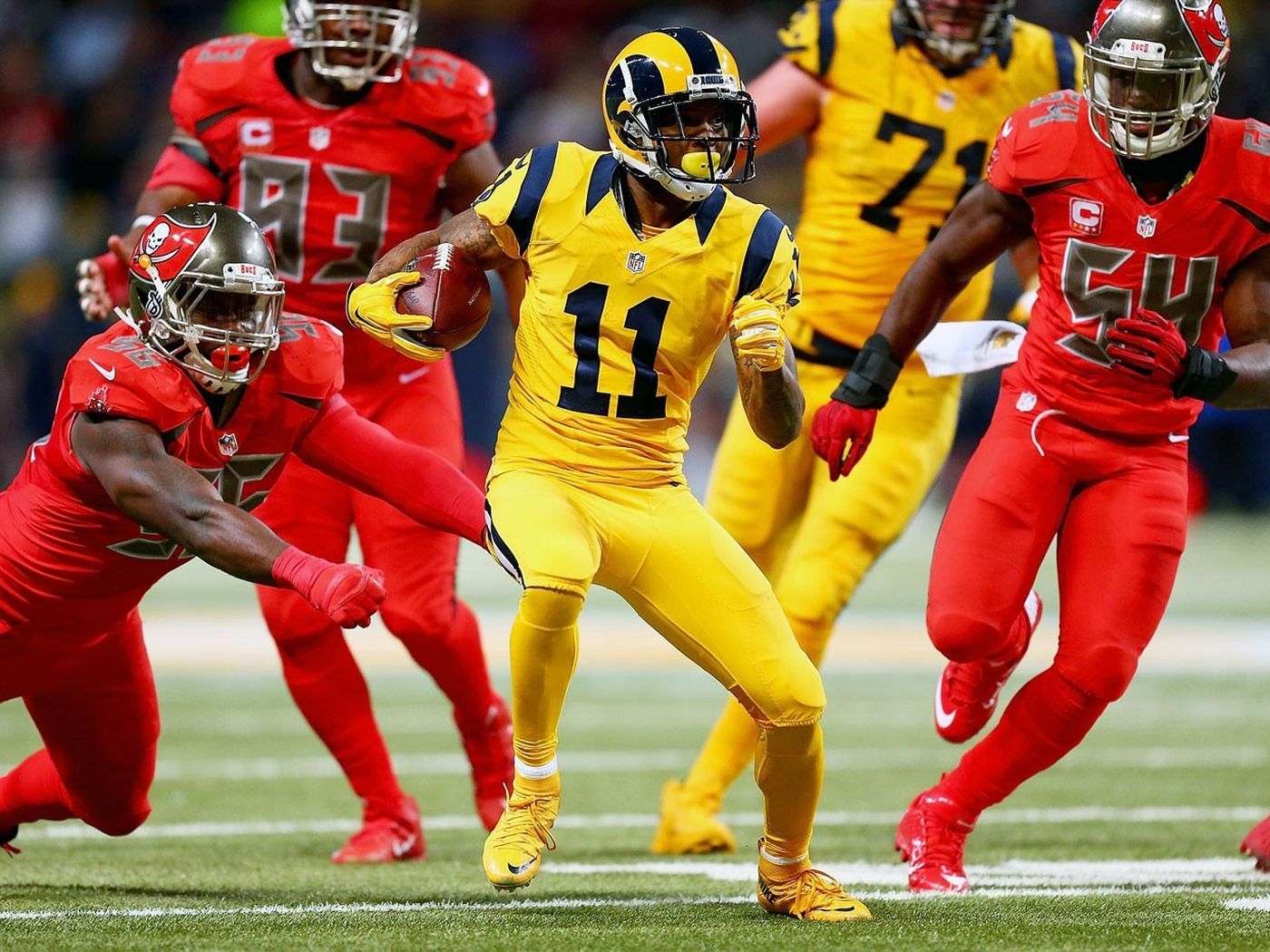 1400x1050 The NFL's Color Rush Uniforms Are Great, Desktop