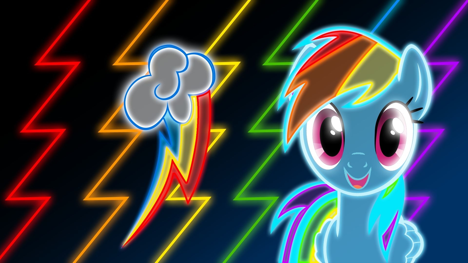 1920x1080 Download Wallpaper, Download 1280x1024 rainbow dash my little pony friendship is magic neon  wallpaper Animals HD Wallpaper, Hi Res Animals Wallpaper, High Definition Wallpaper, Desktop