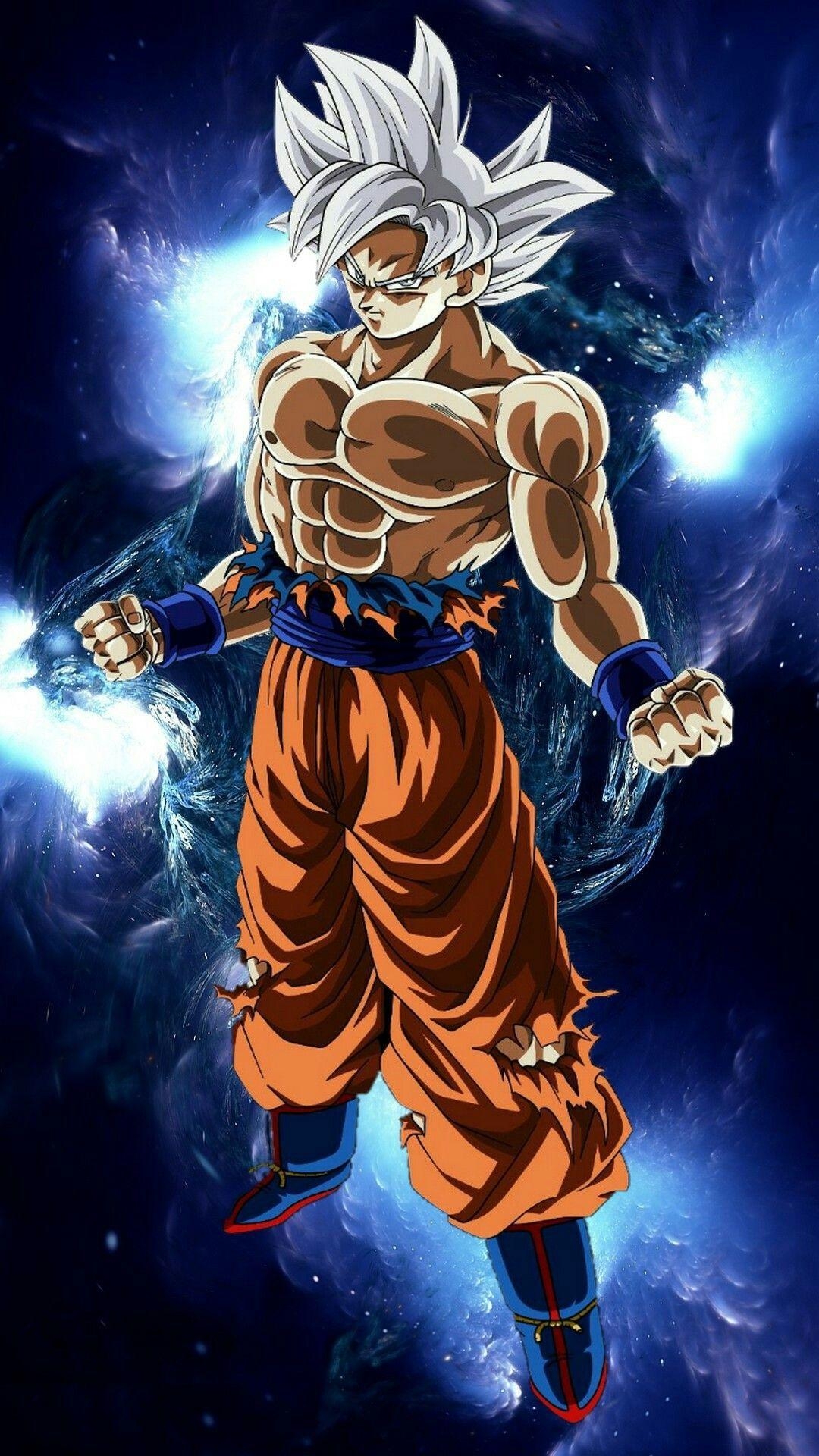 1080x1920 Goku complete ultra instinct 4k wallpaper for smartphones, Phone