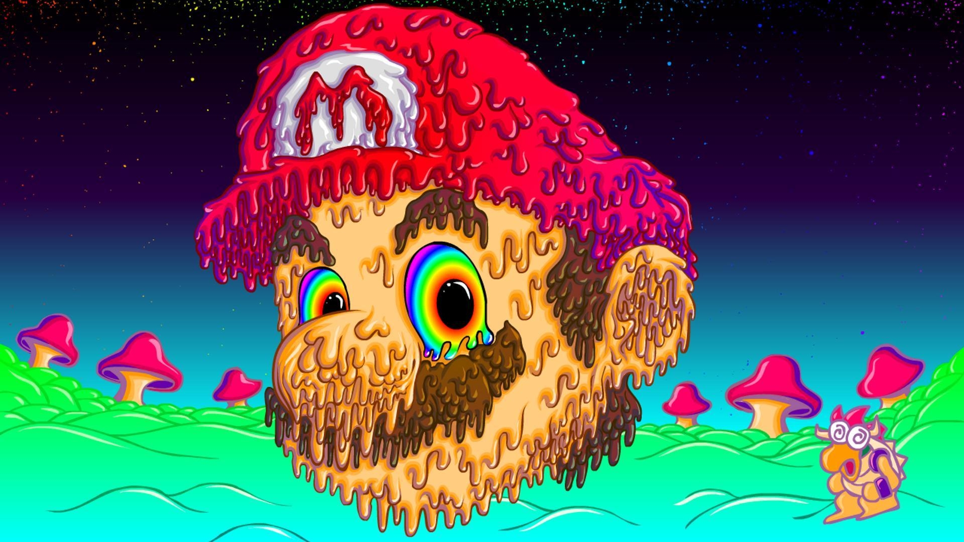 1920x1080 Trippy Cartoon Wallpaper Free Trippy Cartoon Background, Desktop