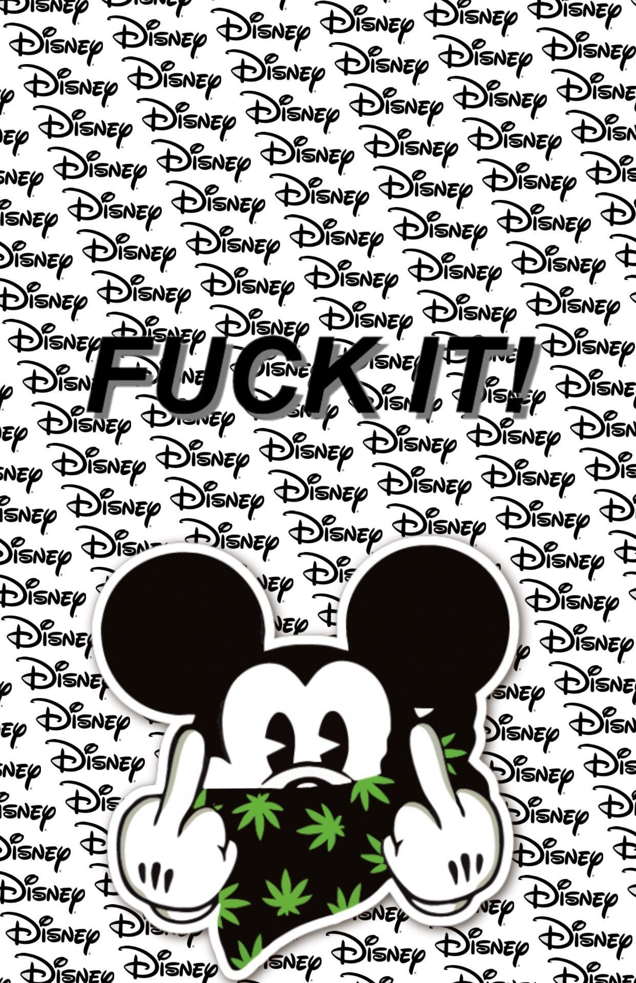 1250x1920 Swag Mickey Mouse Supreme Wallpaper, Phone