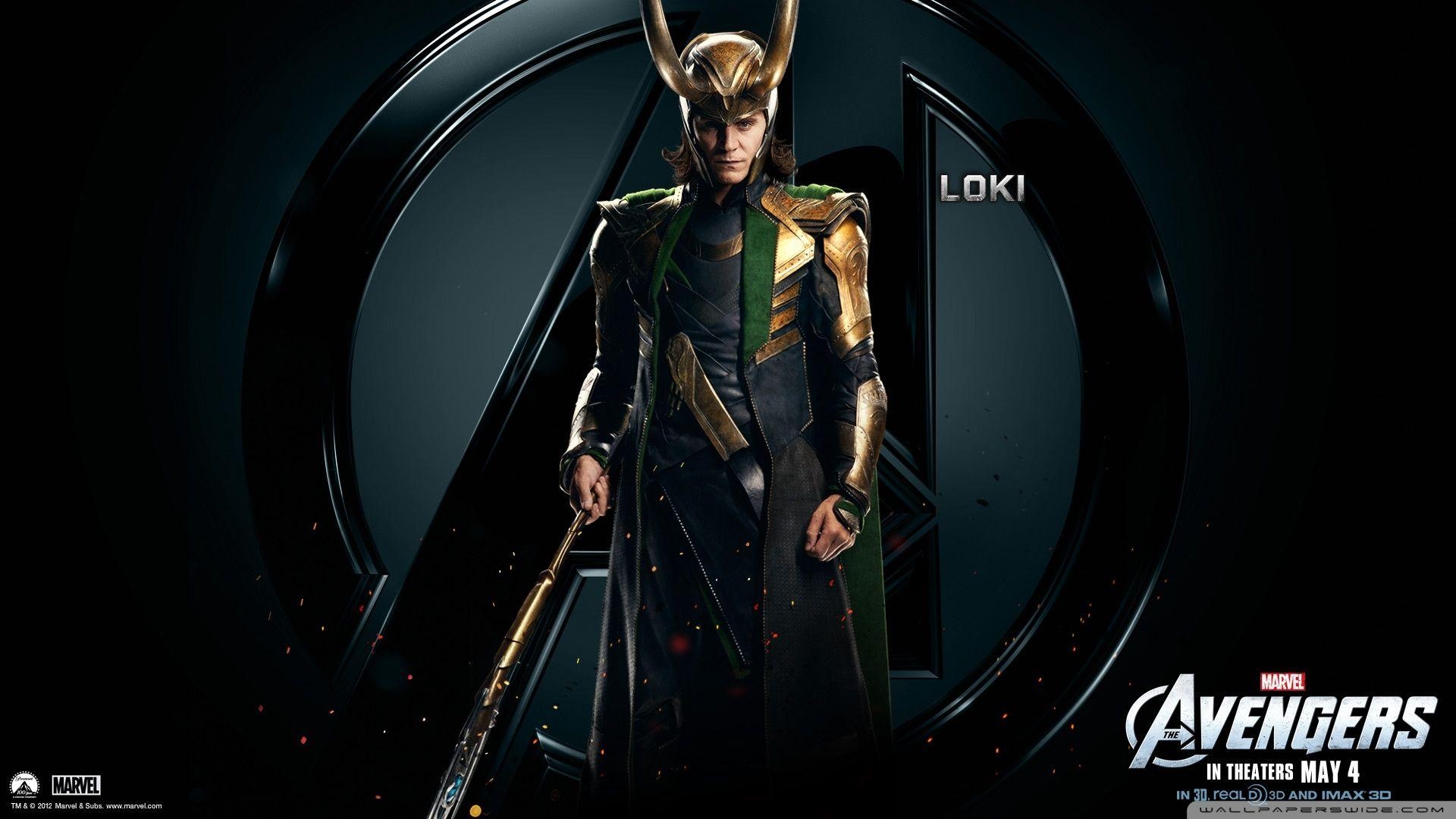 1920x1080 The Avengers Loki ❤ 4K HD Desktop Wallpaper for 4K Ultra HD TV, Desktop