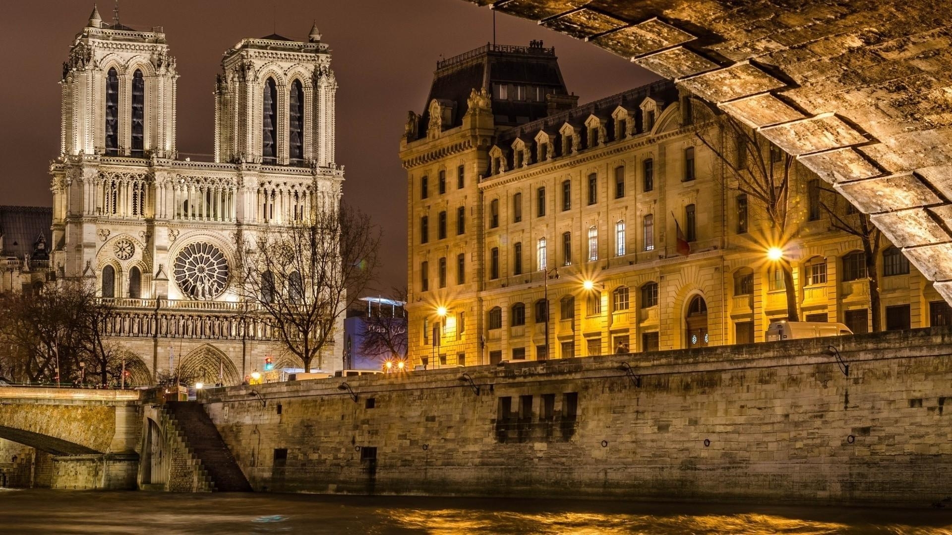 1920x1080 Notre Dame Cathedral Wallpaper, Desktop