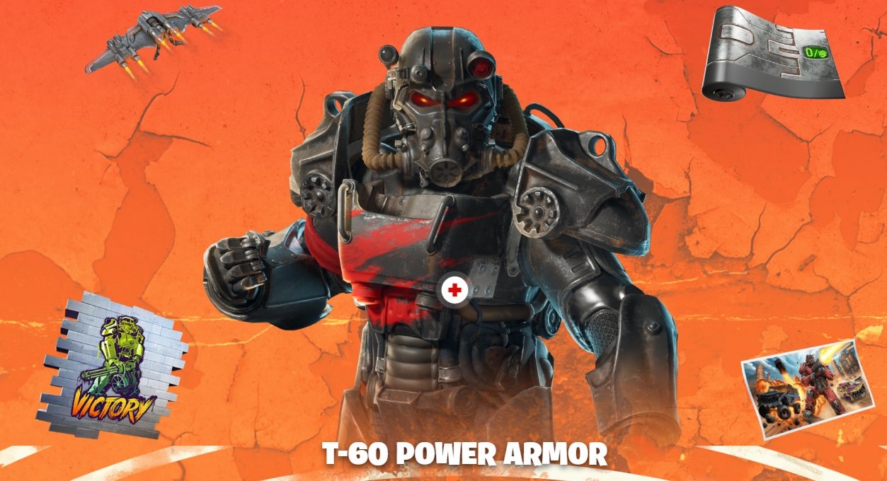 1260x680 T 60 Power Armor Fortnite Wallpaper, Desktop