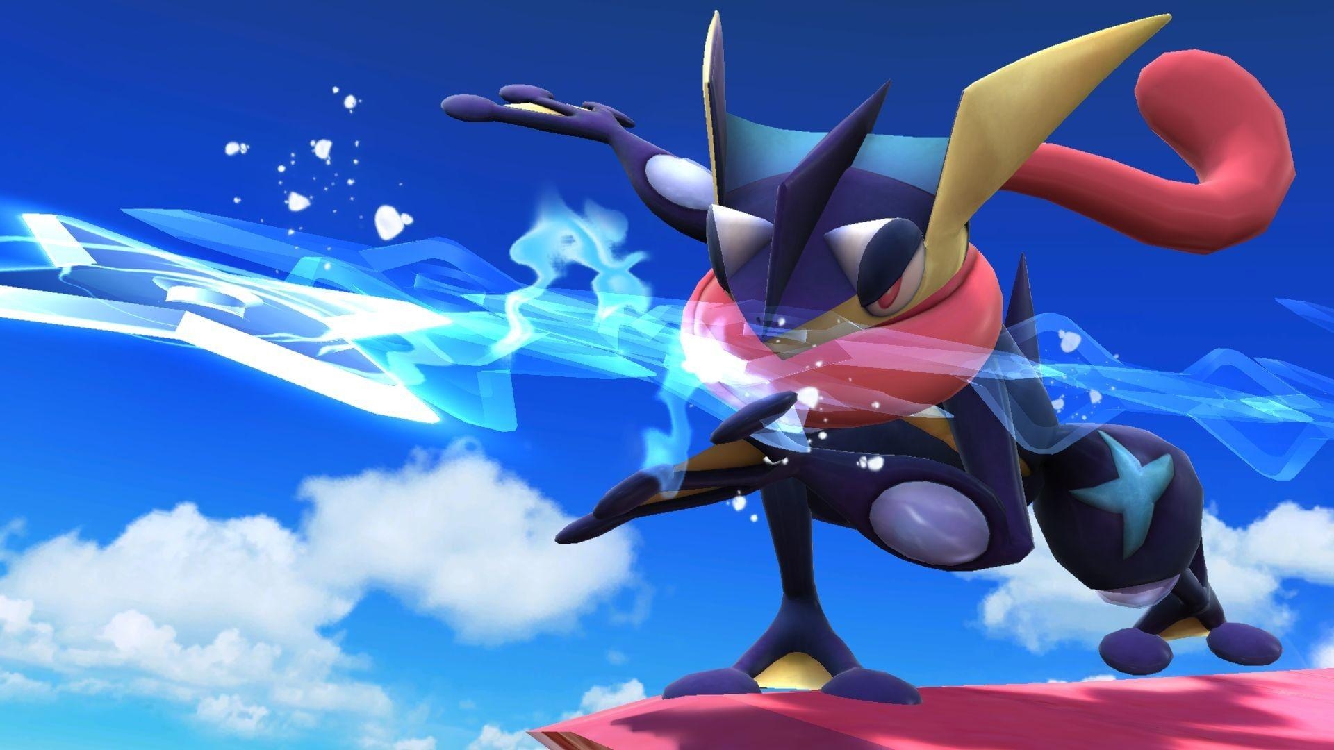 1920x1080 Ash Greninja Wallpaper, Desktop