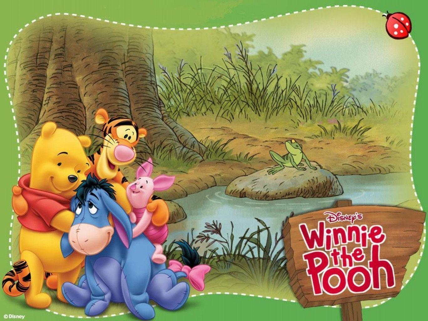 1370x1030 Winnie The Pooh And Friends Cartoon Wallpaper Wallpaper, Desktop