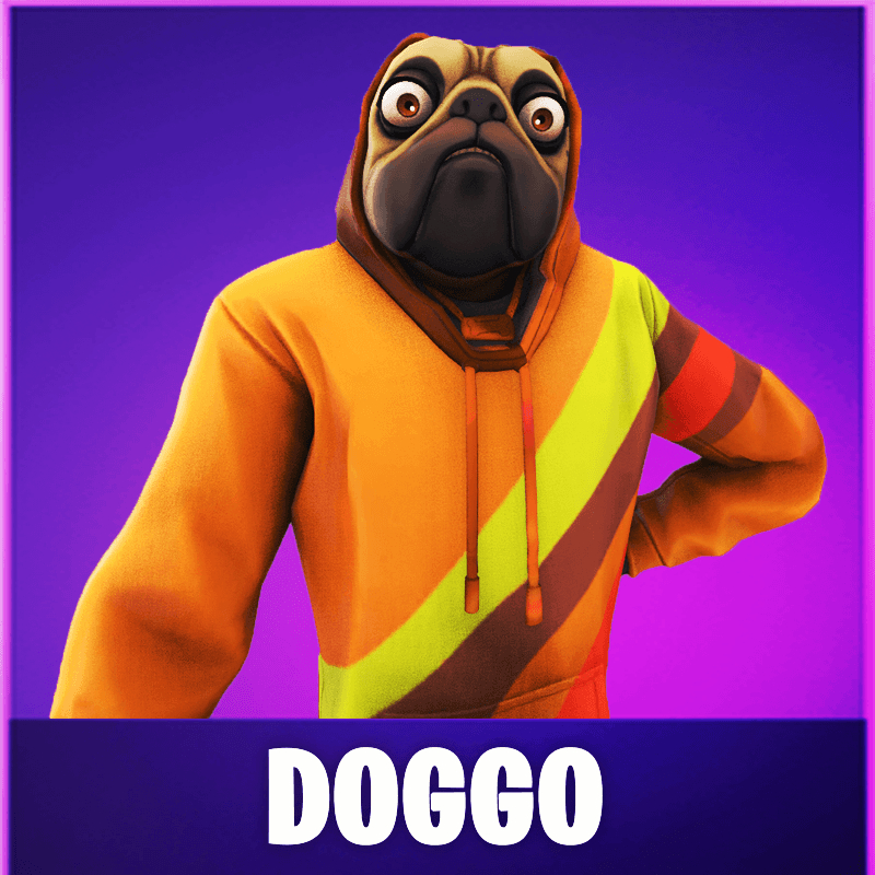 800x800 Doggo Fortnite wallpaper, Phone