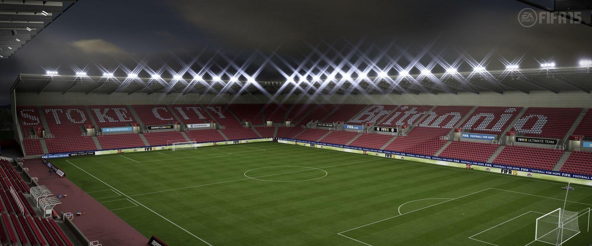 1920x800 Free Britannia Stadium Stoke City FIFA Video Game HD, Dual Screen