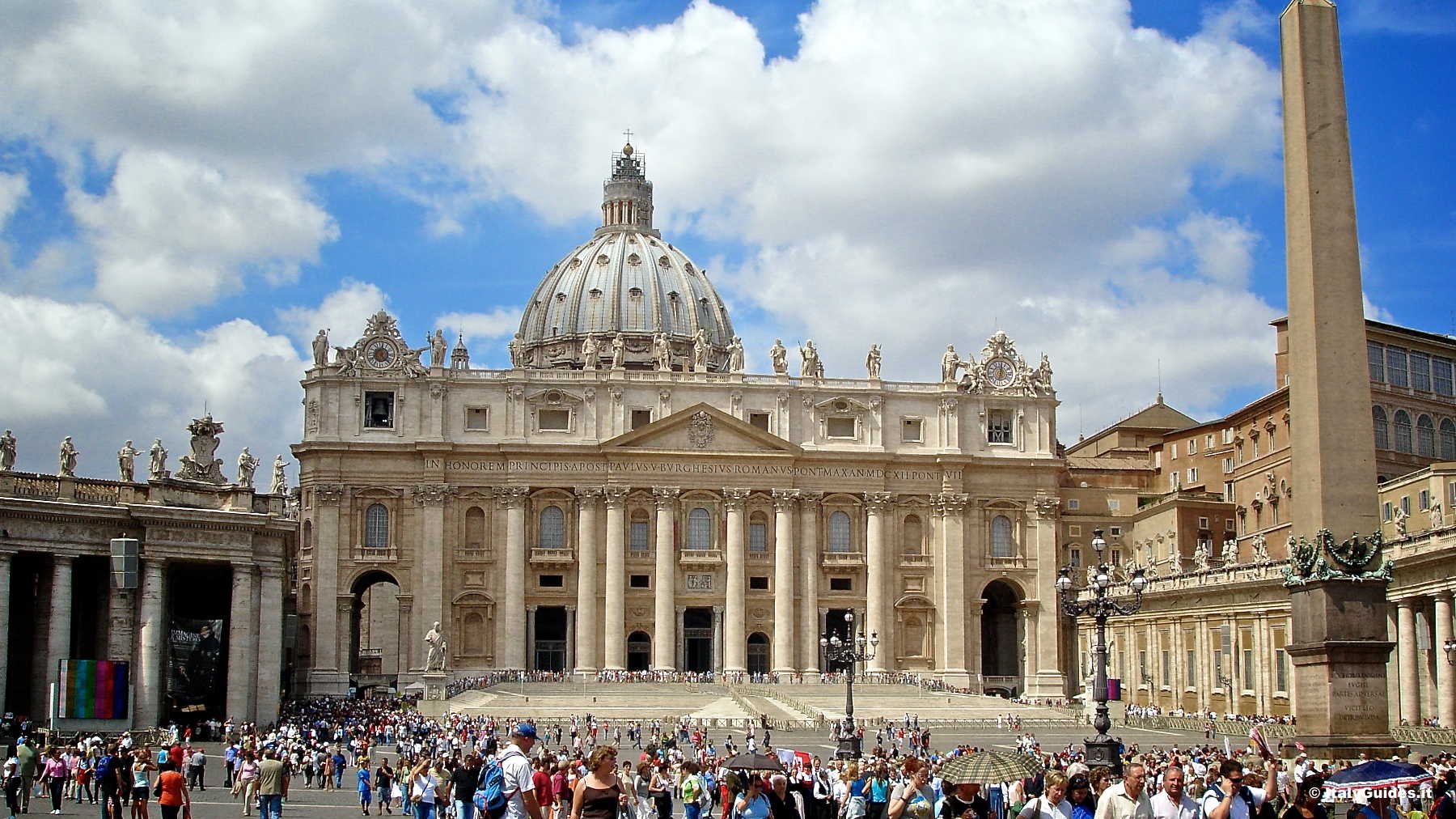 1800x1020 Picture of St. Peter's Basilica, Rome, Desktop