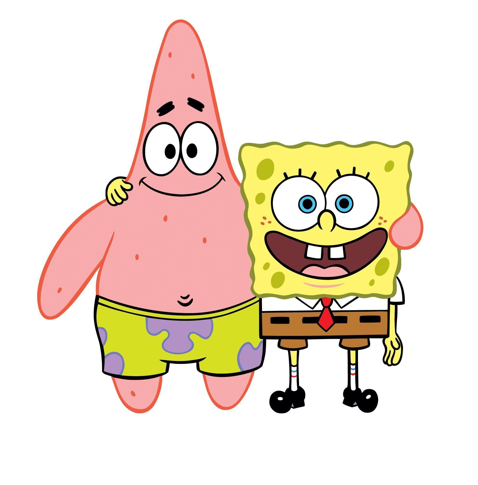 1990x2020 Spongebob Squarepants and Patrick Wallpaper, Phone