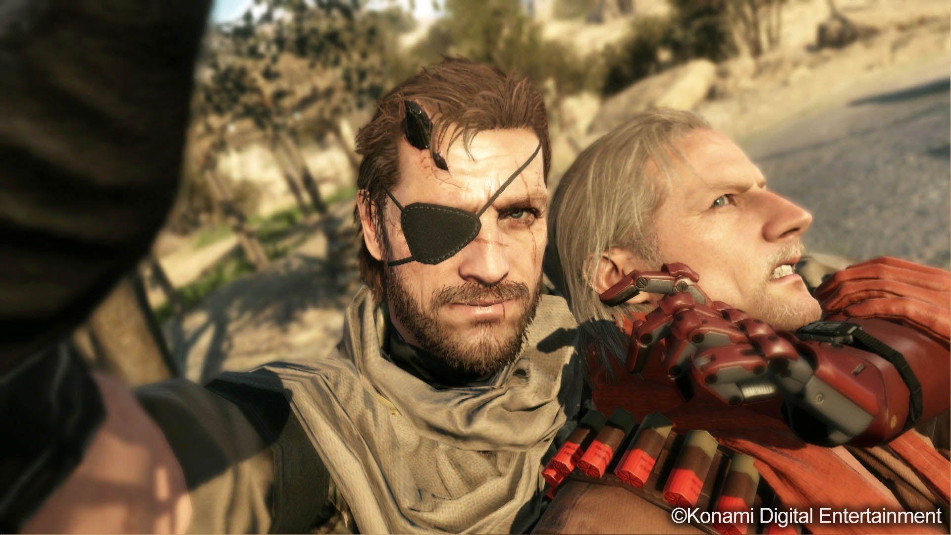 1920x1080 Big Boss & Ocelot Scene Gear Solid V: The Phantom Pain, Desktop