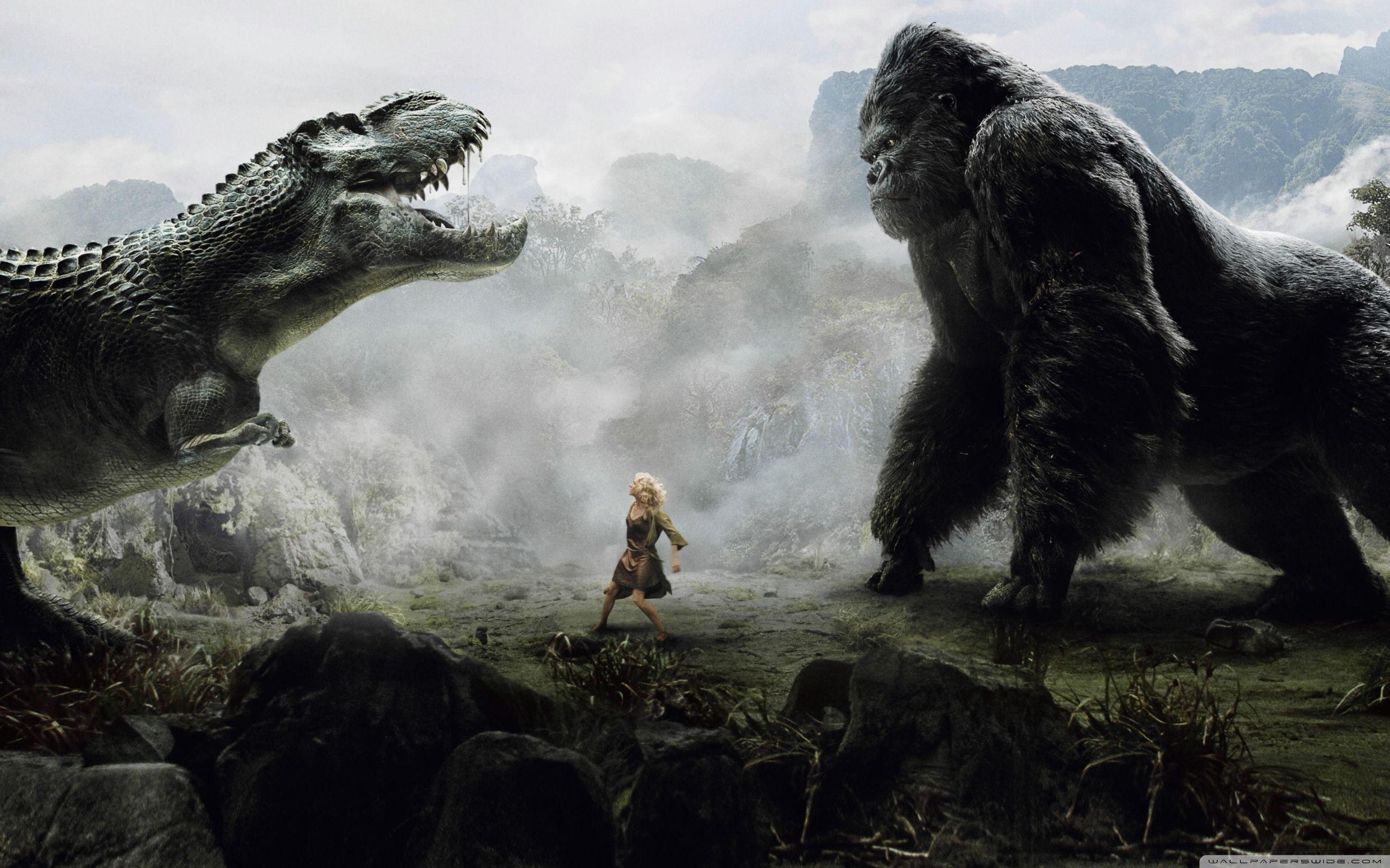 2880x1800 King Kong Vs Godzilla ❤ 4K HD Desktop Wallpaper for 4K Ultra HD TV, Desktop