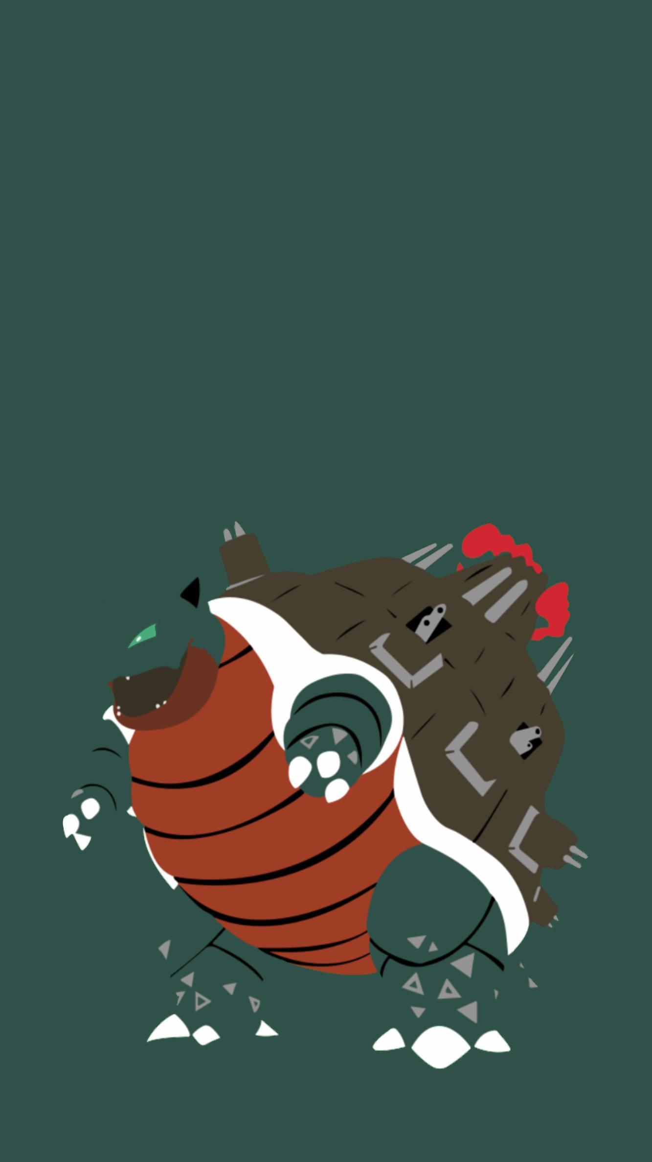 1340x2380 Gigantamax blastoise minimalist mobile wallpaper. Hope you like! Can't wait for the dlc! Gigantamax Venusaur is on my profile already. [OC]: pokemon, Phone