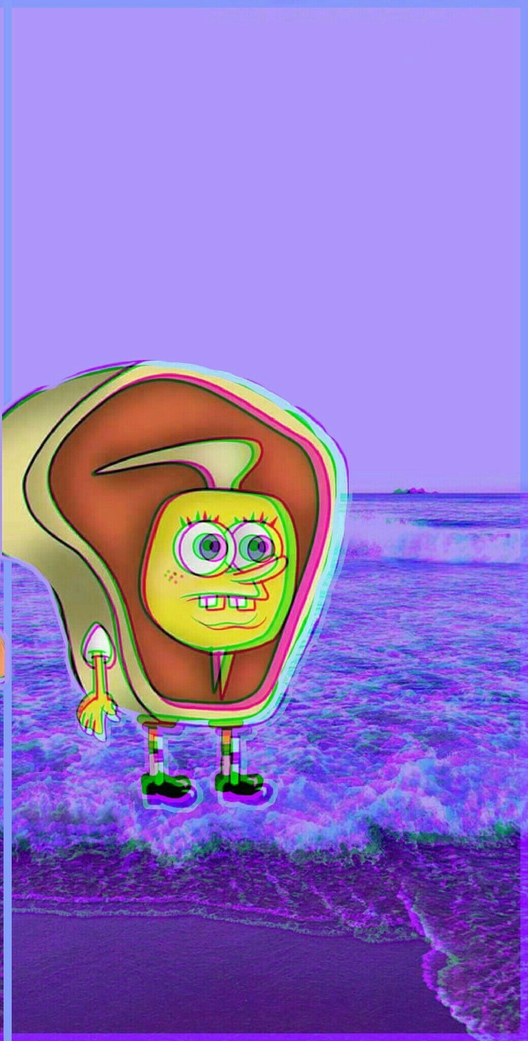 1040x2050 Dope Spongebob, Phone