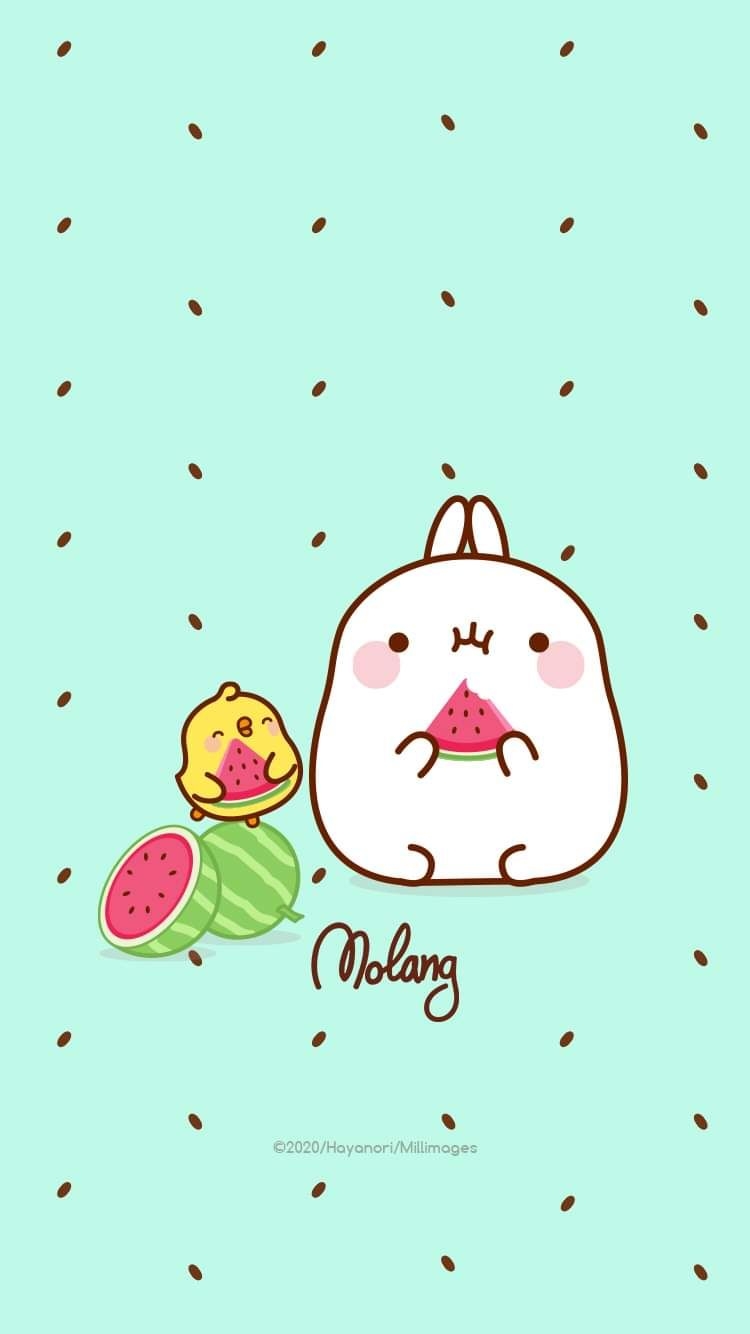 750x1340 Molang and piu piu wallpaper, Phone