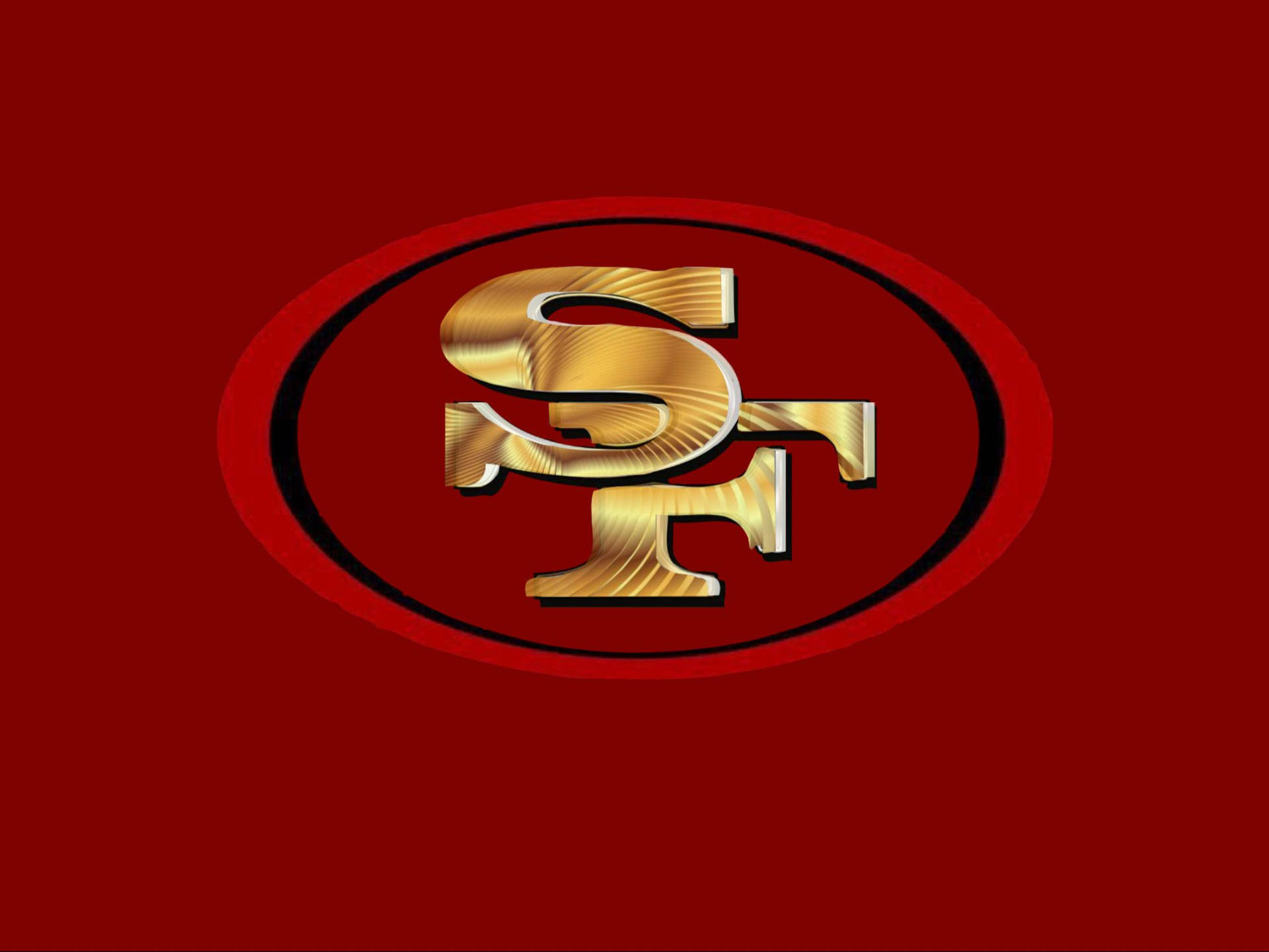 1920x1440 Gold San Francisco 49ers logo Wallpaper, Desktop