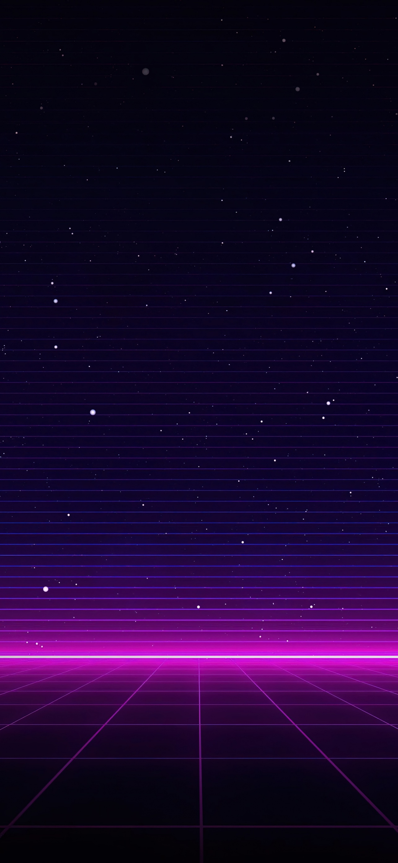 1290x2780 Outrun Wallpaper 4K, Neon, Dark background, Purple, Phone