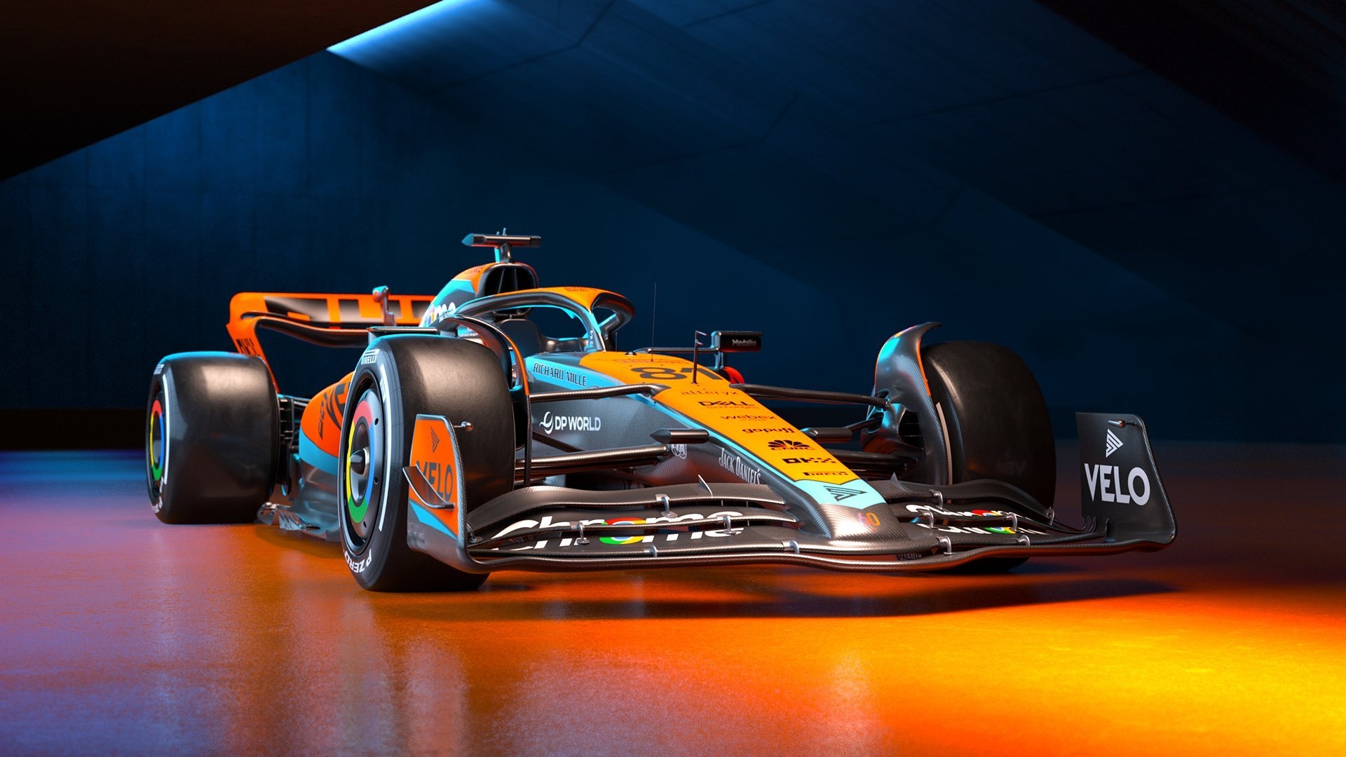 1920x1080 McLaren launch 2023 F1 car ahead of landmark anniversary, Desktop