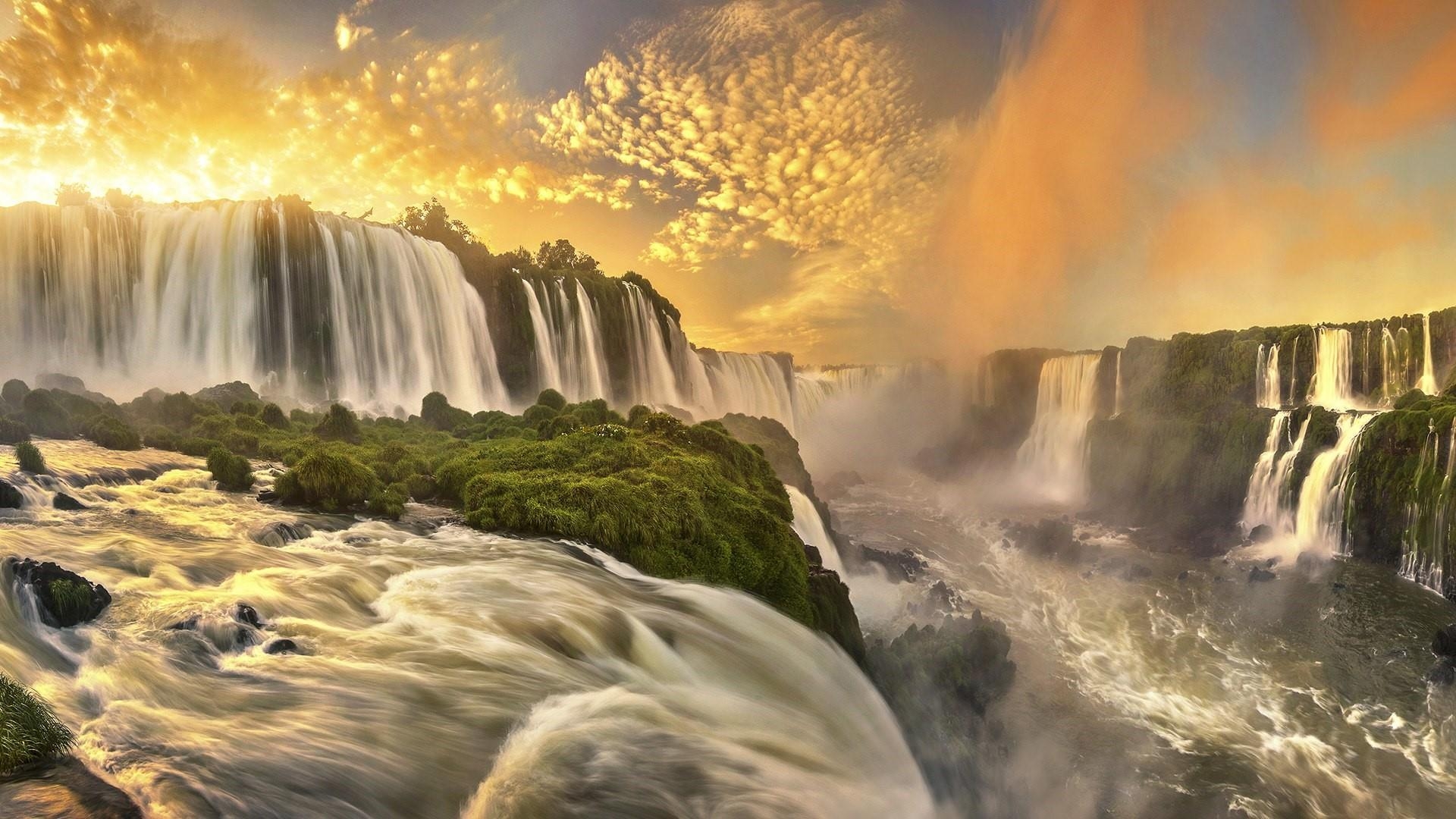 1920x1080 Iguazu Falls HD Wallpaper. Wallpaper Studio 10. Tens of thousands, Desktop