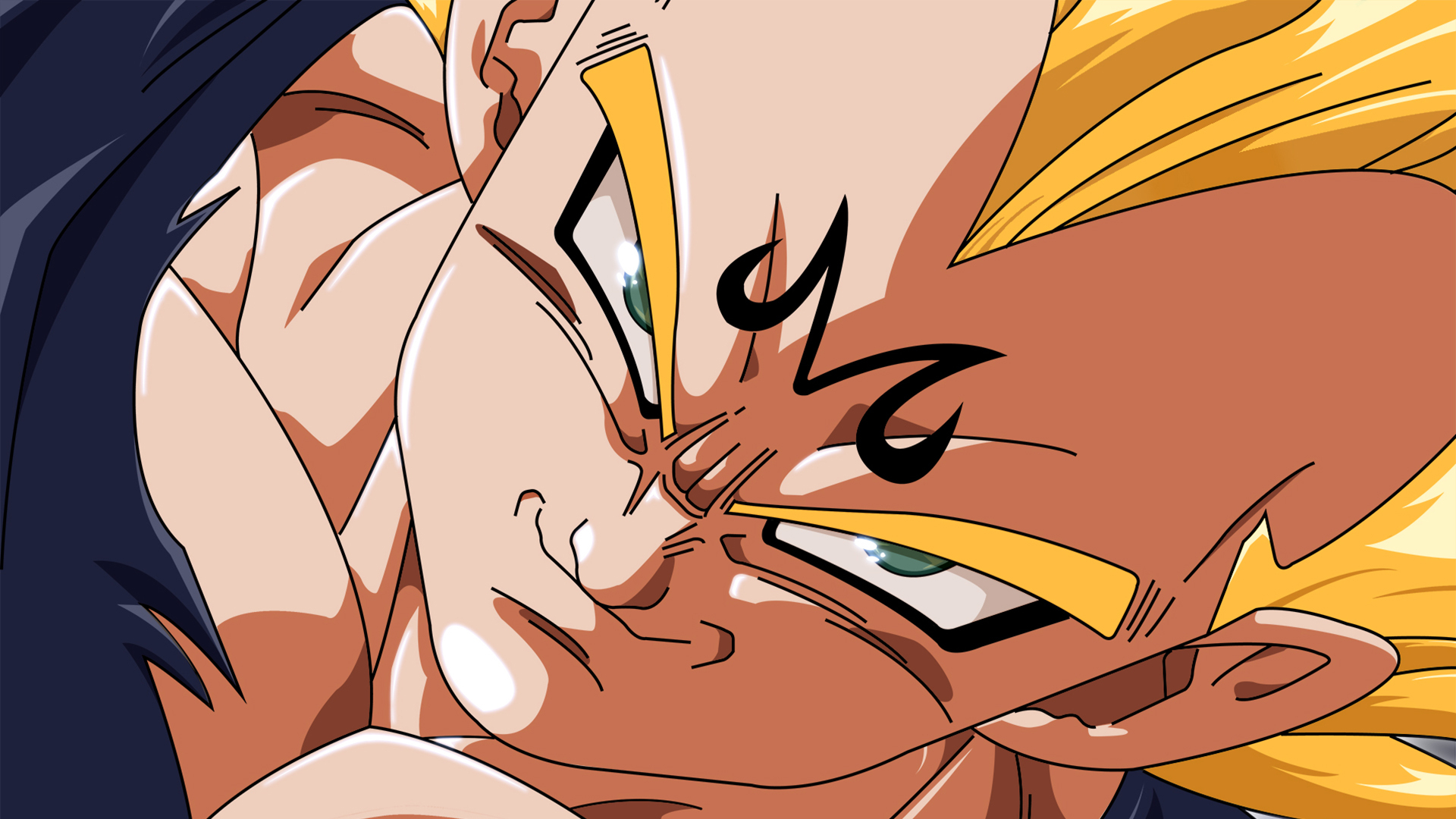 1920x1080 Majin Vegeta face HD Wallpaper, Desktop