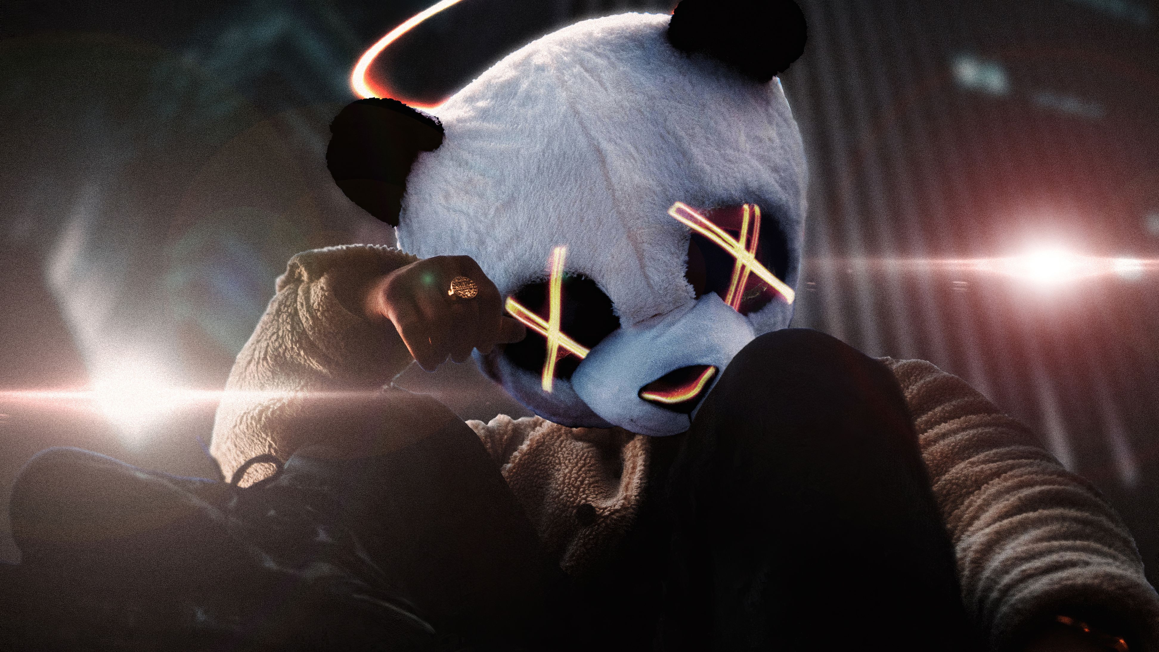 3890x2190 Mafia Panda 4k, HD Artist, 4k Wallpaper, Image, Background, Photo and Picture, Desktop