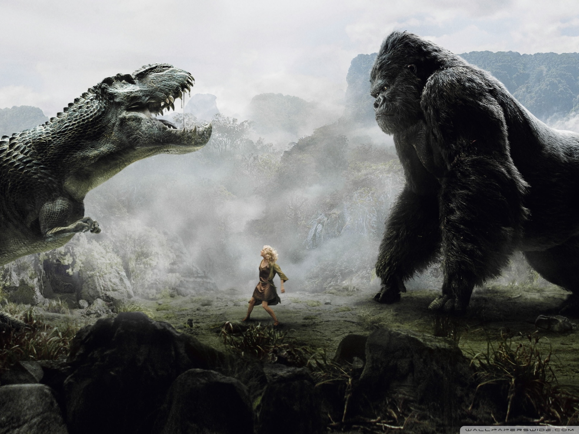 1920x1440 King Kong Vs Godzilla Ultra HD Desktop Background Wallpaper for 4K UHD TV, Tablet, Desktop