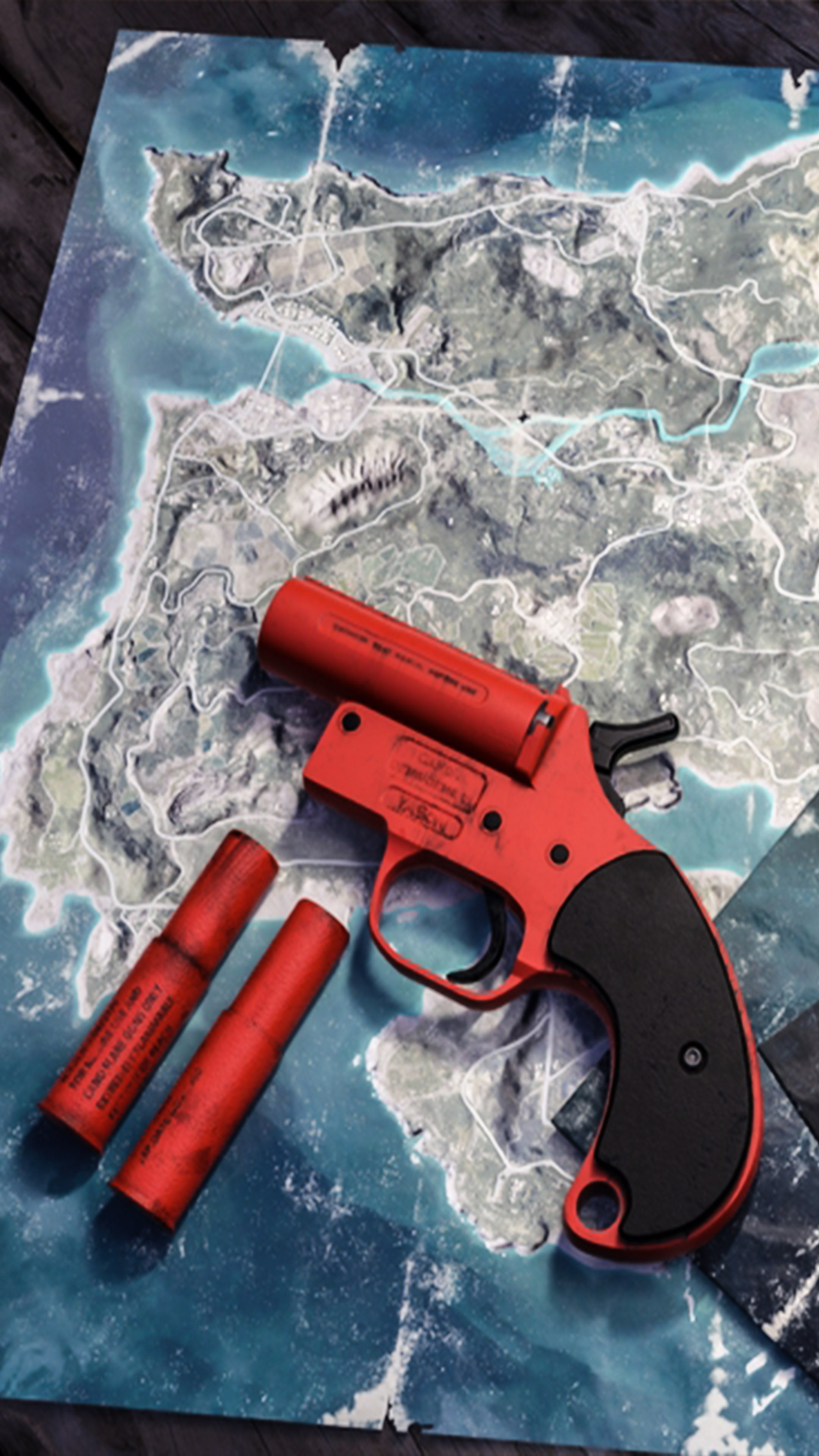 2160x3840 PUBG Flare Gun 4K Ultra HD Mobile Wallpaper, Phone