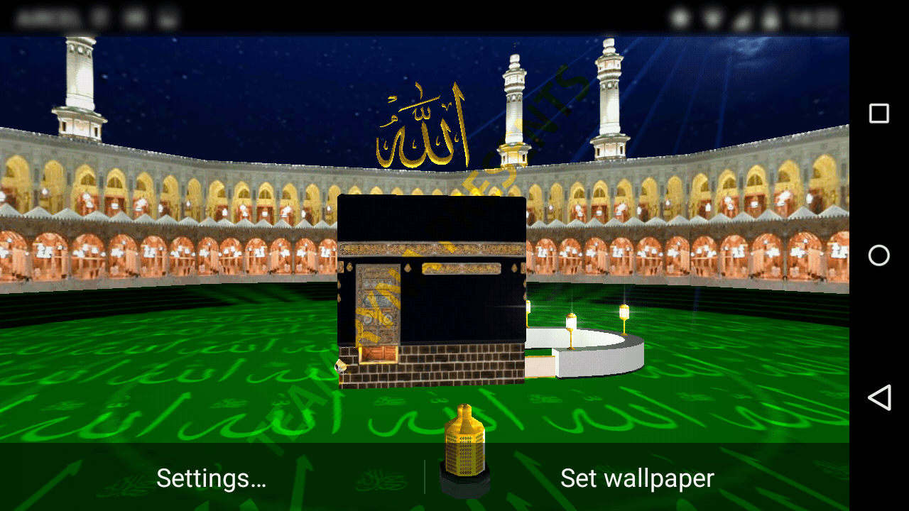 1280x720 Makkah Kaaba 3D Live WallPaper 1.1.0 APK Download, Desktop