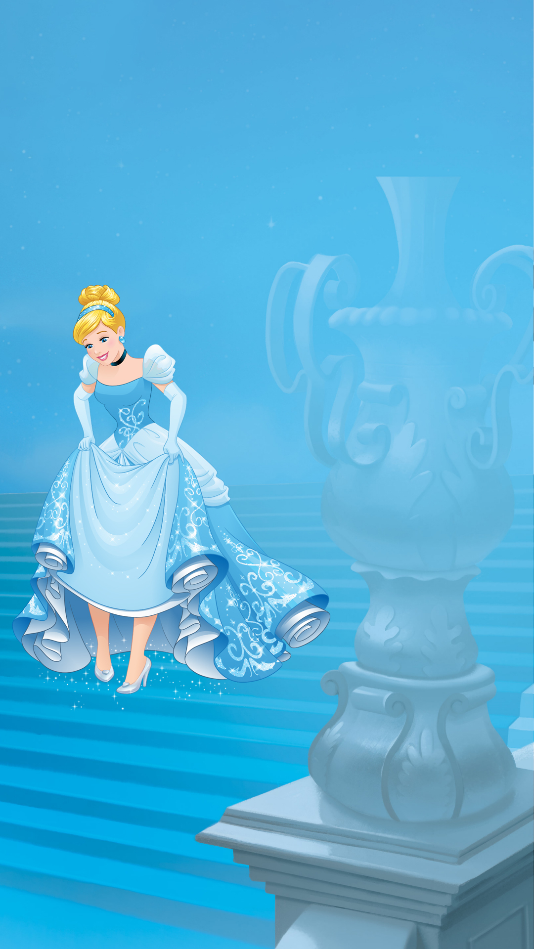 1080x1920 Disney Cinderella HD big wallpaper, Phone