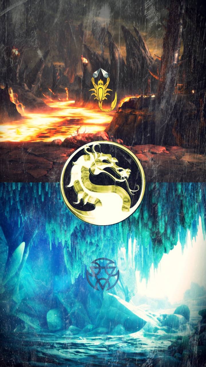 720x1280 MK Fire VS Ice wallpaper, Phone