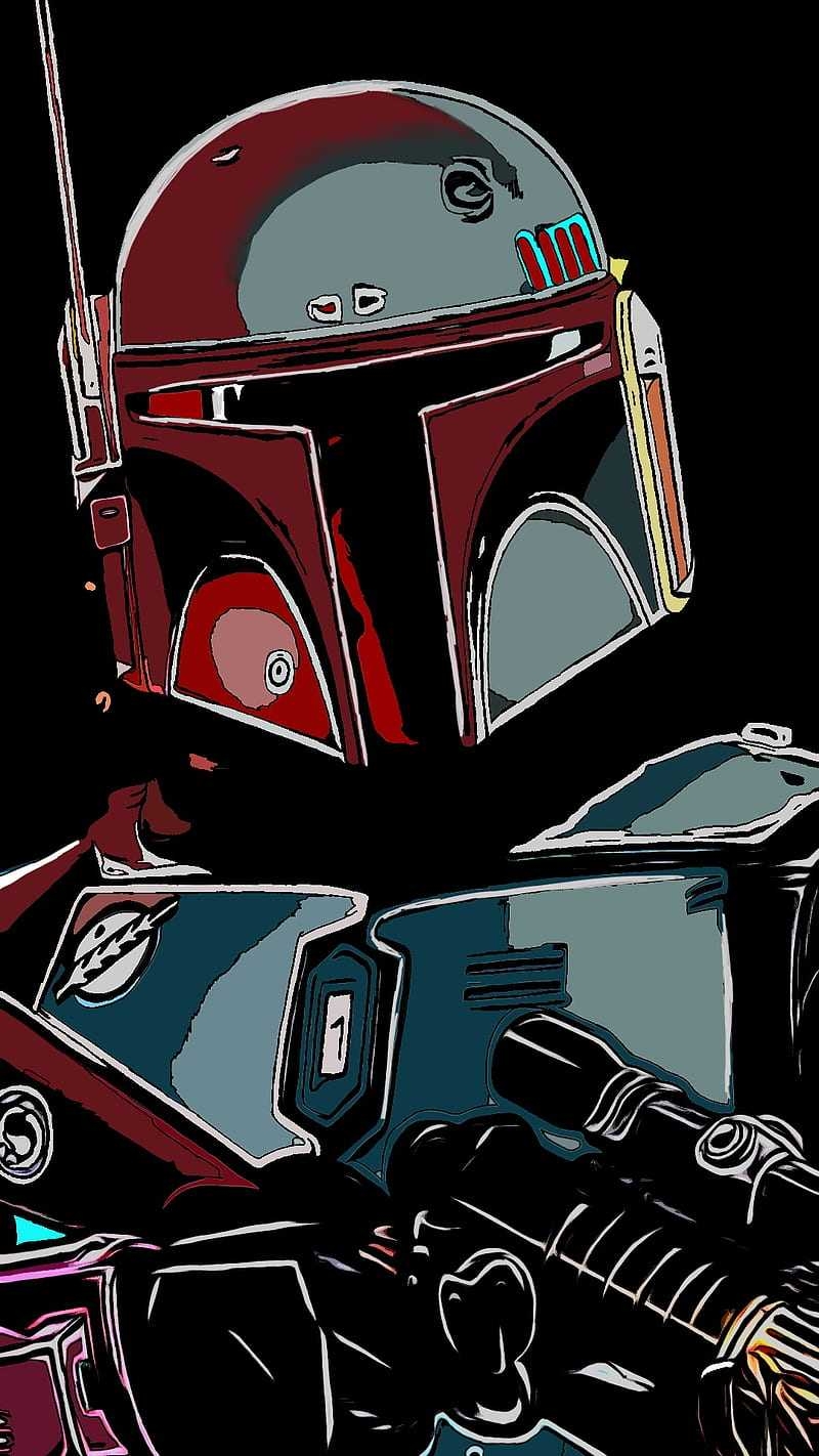 800x1430 4K Boba Fett Wallpaper, Phone