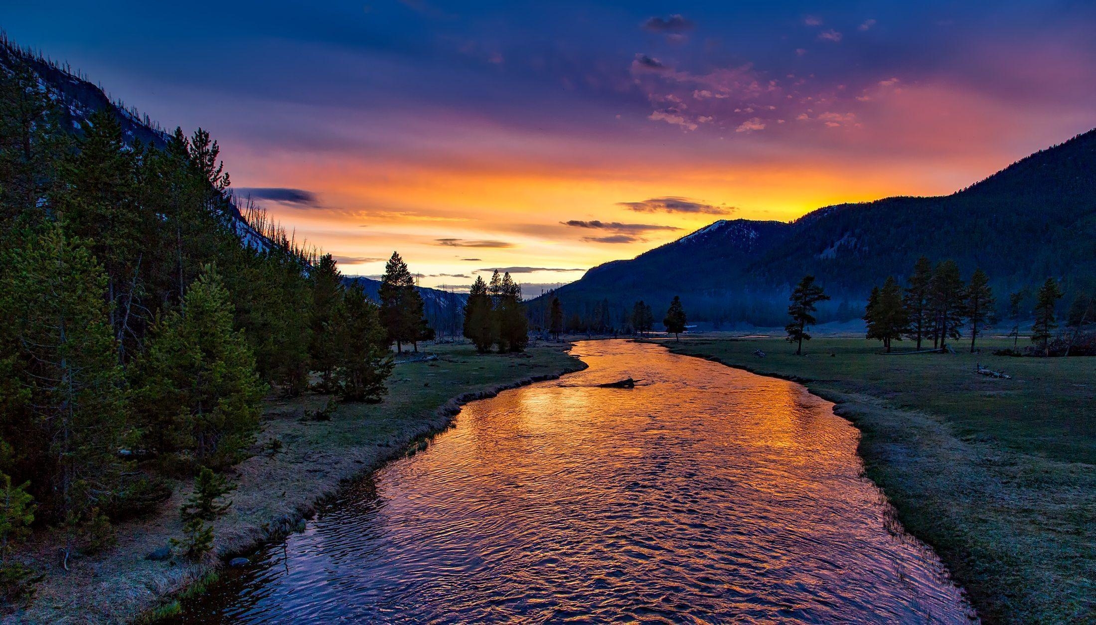 2200x1260 Yellowstone National Park HD Wallpaper, Desktop