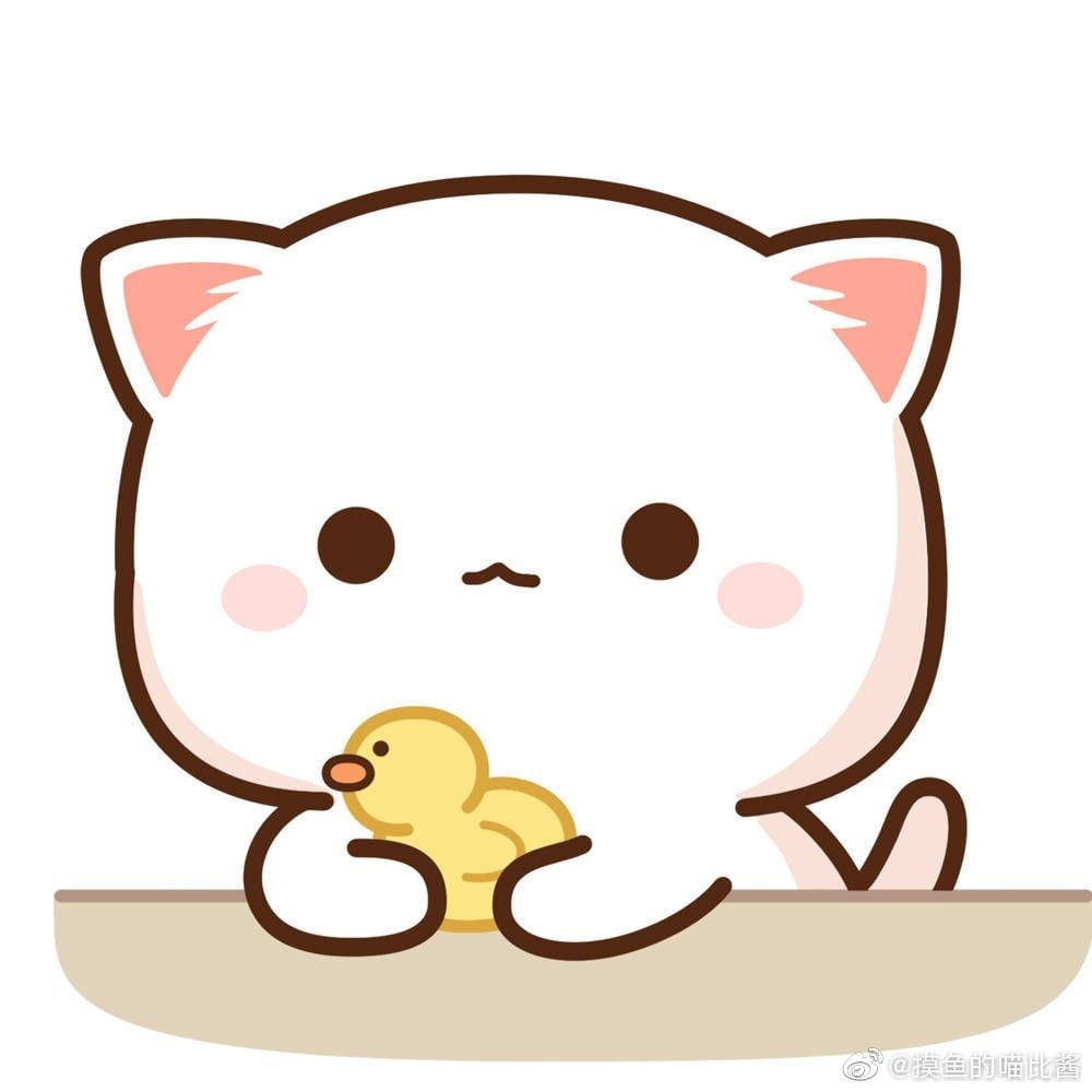 1000x1000 Mochi peach cat ideas. chibi cat, cute anime cat, cute cartoon wallpaper, Phone