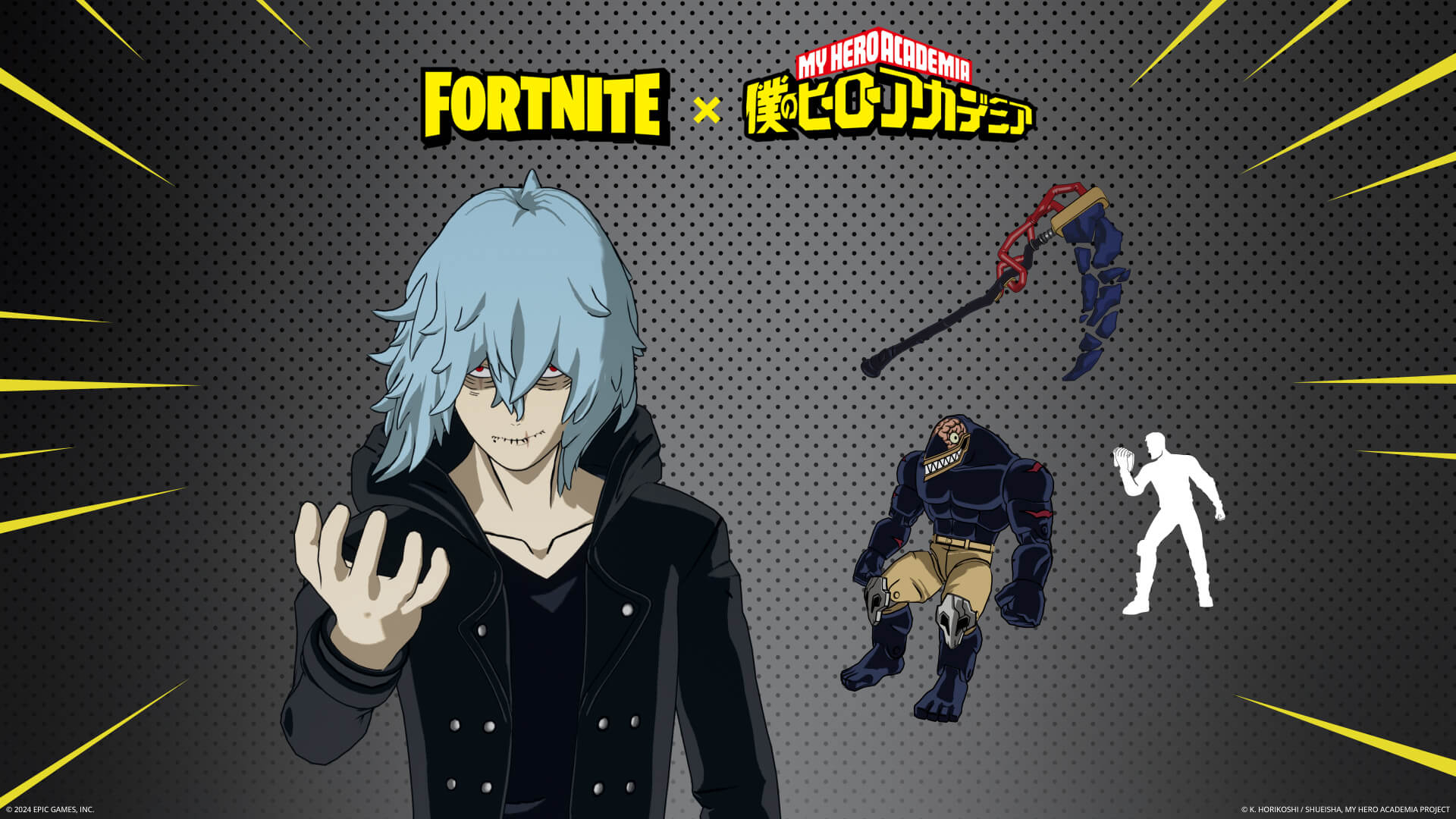 1920x1080 Tomura Shigaraki Fortnite wallpaper, Desktop