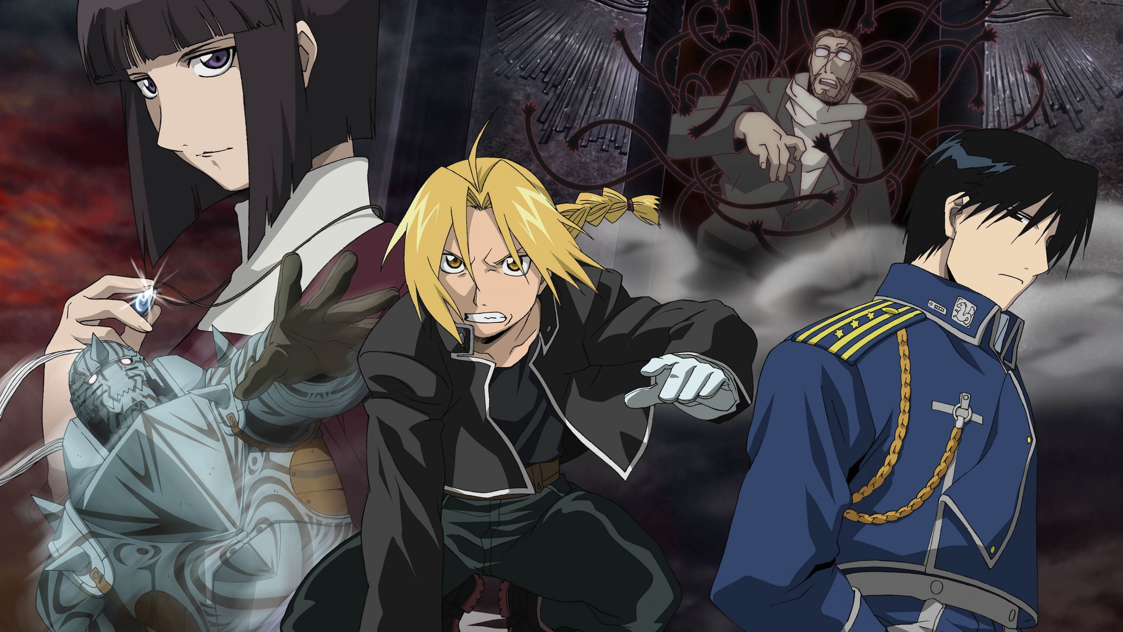 3840x2160 Fullmetal Alchemist 4K wallpaper, Desktop