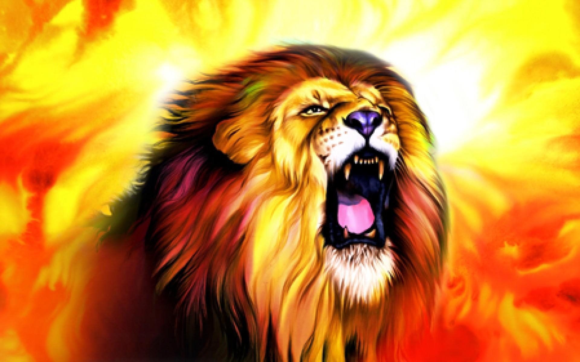 1920x1200 Lion Image HD, Desktop