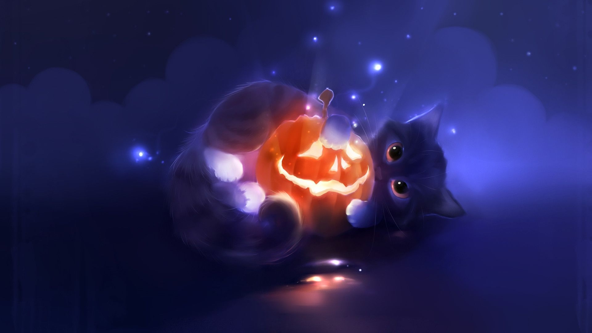 1920x1080 Cute Ghost, Desktop