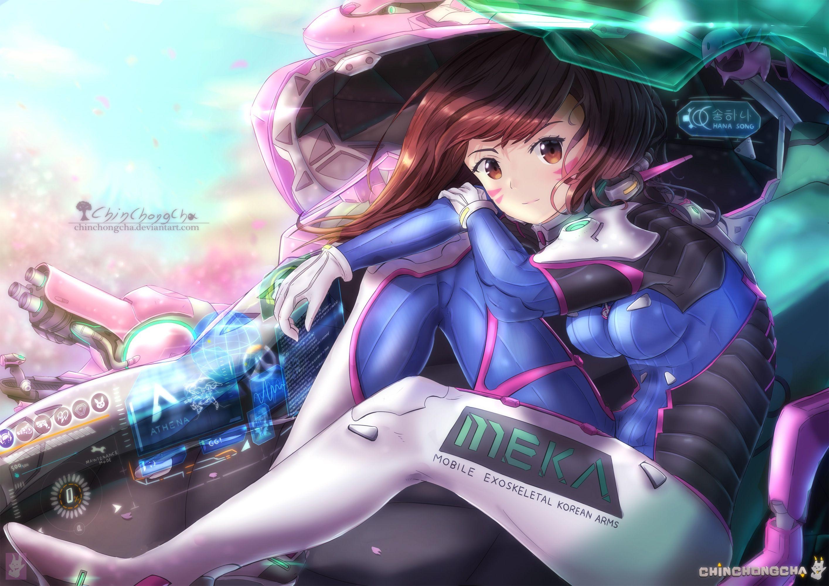 2830x2000 Wallpaper Dva, Overwatch, Artwork, HD, Games / Editor's Picks, Desktop