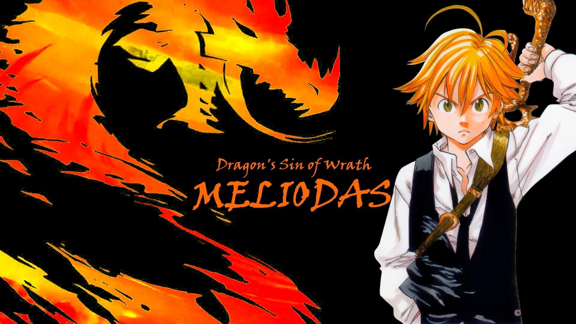 1920x1080 Dragon Sin Meliodas By Jhonny Navares (Dengan Gambar), Desktop