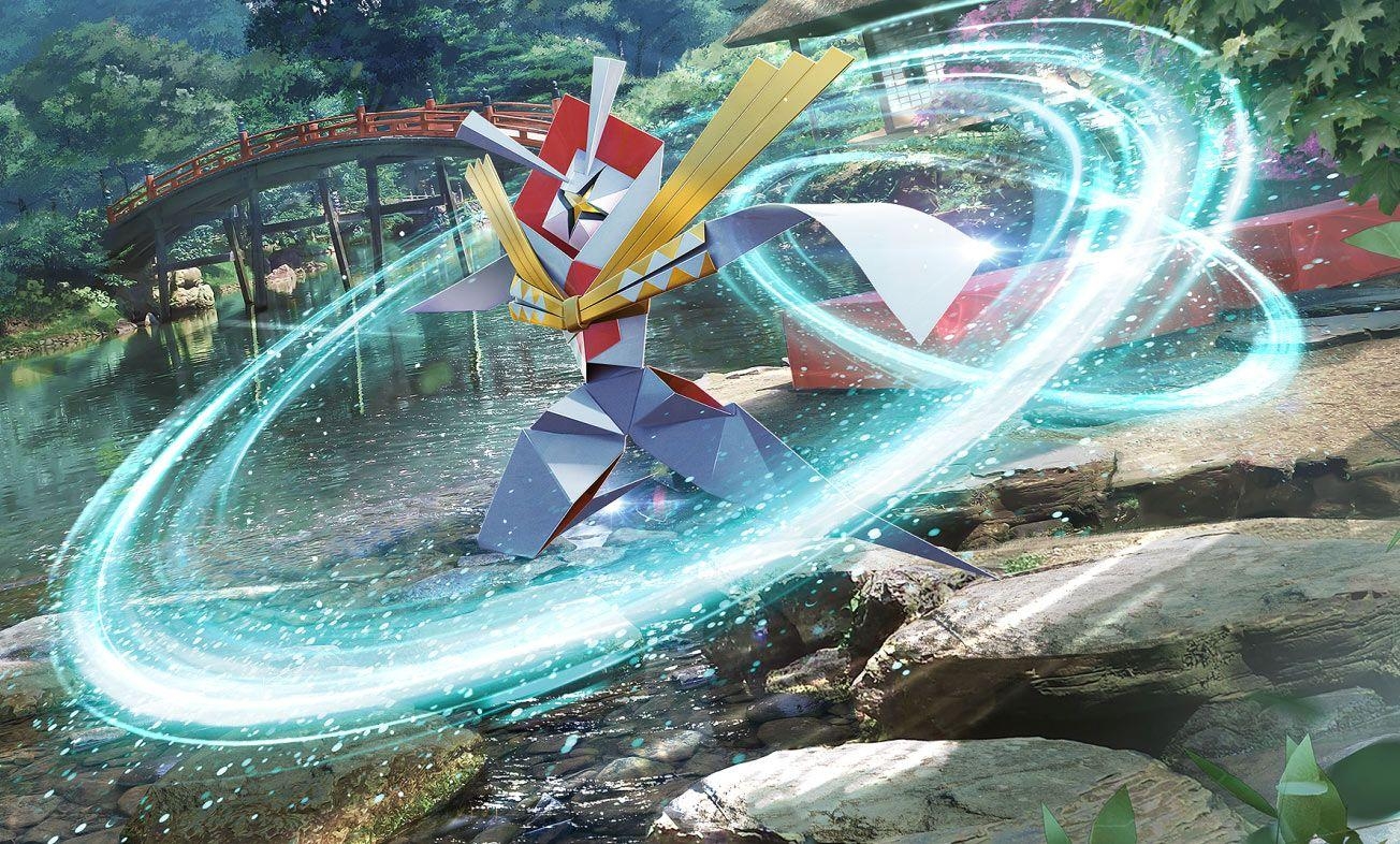 1310x790 Kartana Crimson. Pokémon, Desktop