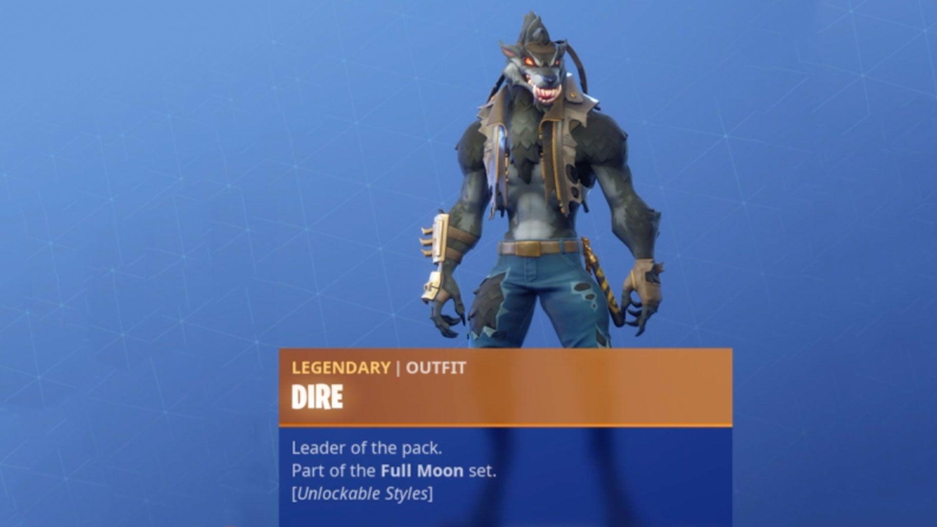 1920x1080 Fortnite Season 6 Tier 100 skin is an evolving werewolf and dear god, Desktop