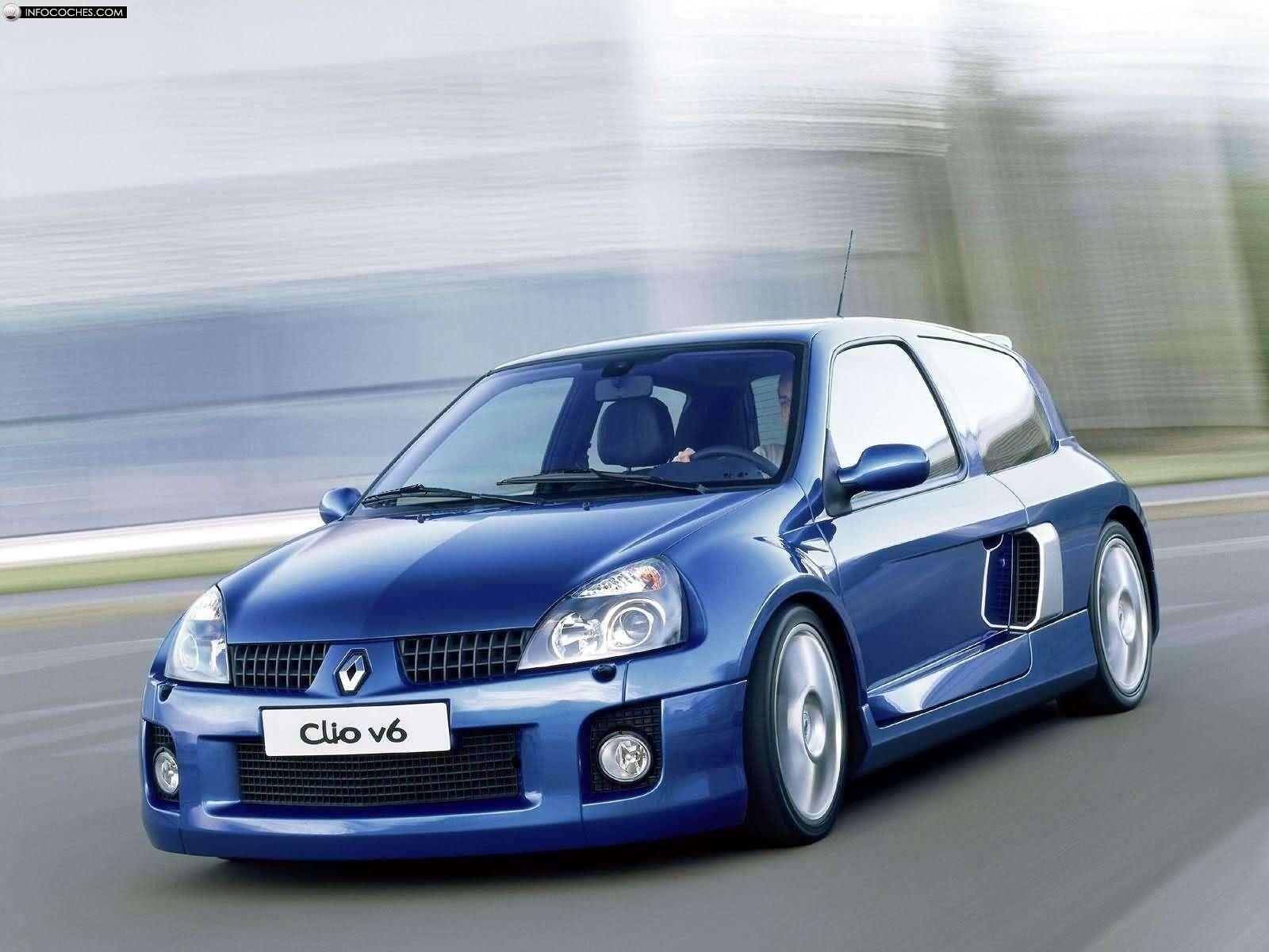 1600x1200 Cars vehicles Renault Clio Renault sports cars Renault Clio V6, Desktop