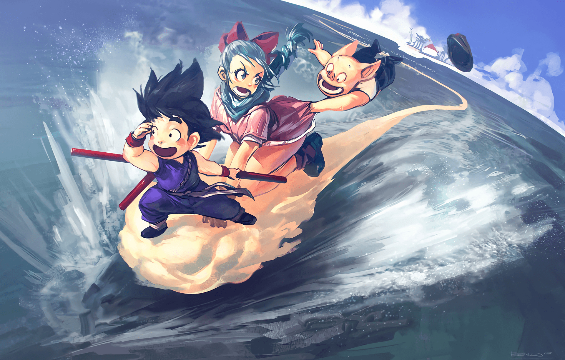 1920x1230 Flying Nimbus HD Wallpaper and Background Image, Desktop